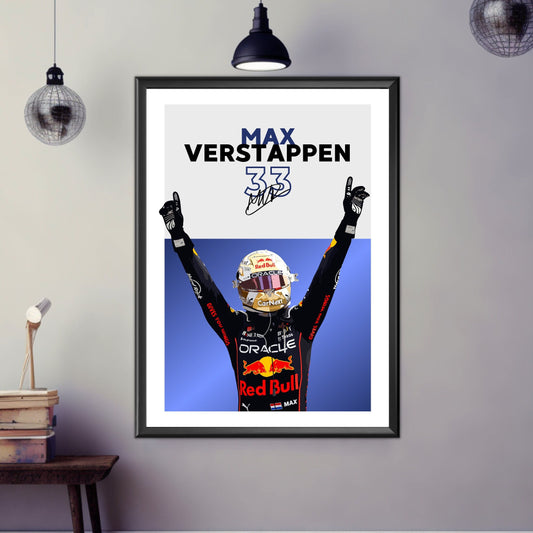 Max Verstappen Print, Max Verstappen Poster, F1 Print, F1 Poster, Car Art, Formula 1 Print, Formula 1 Poster, Red Bull Racing, Car Print