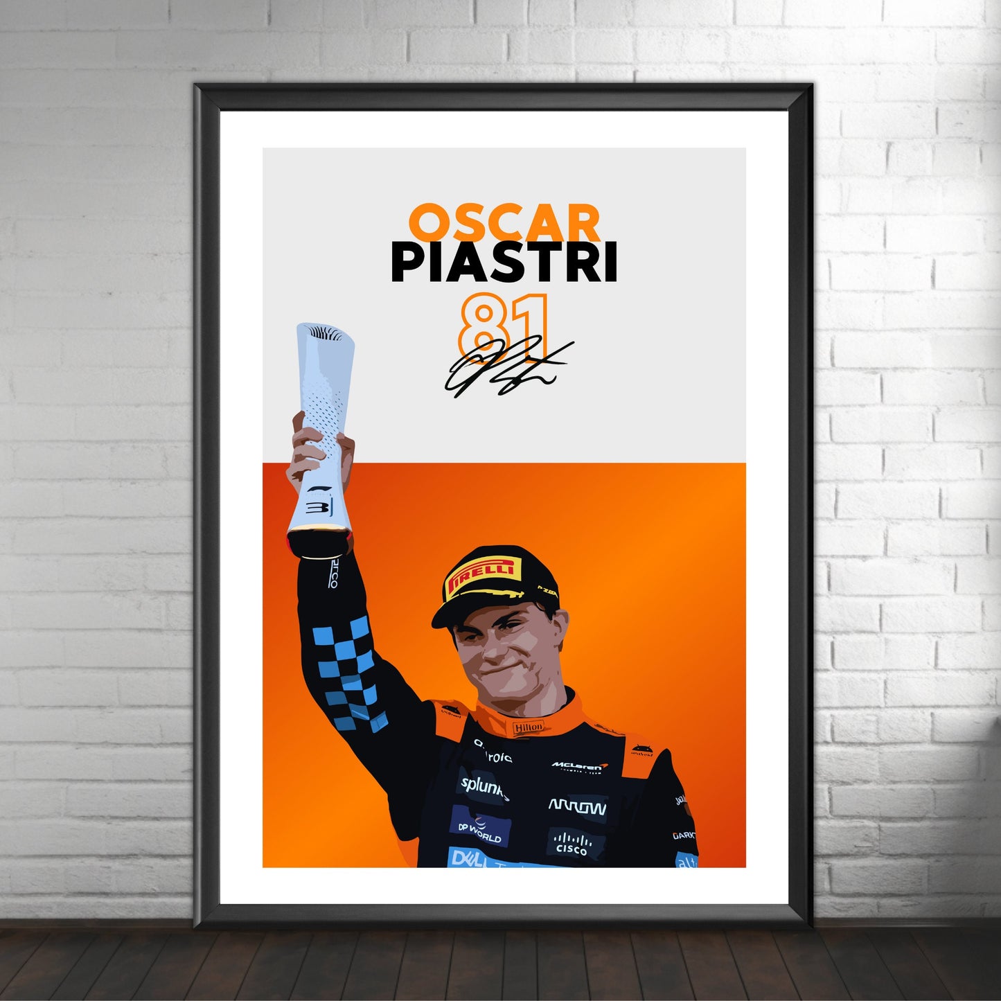 Oscar Piastri Poster, F1