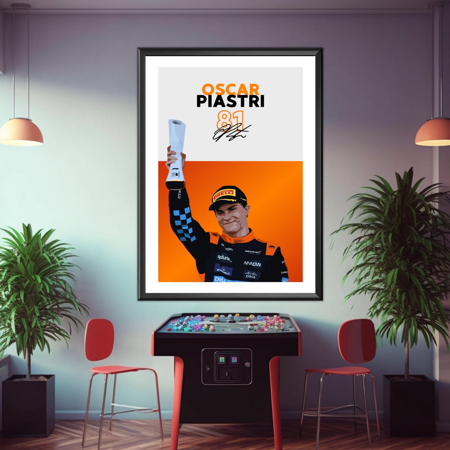 Oscar Piastri Poster, F1