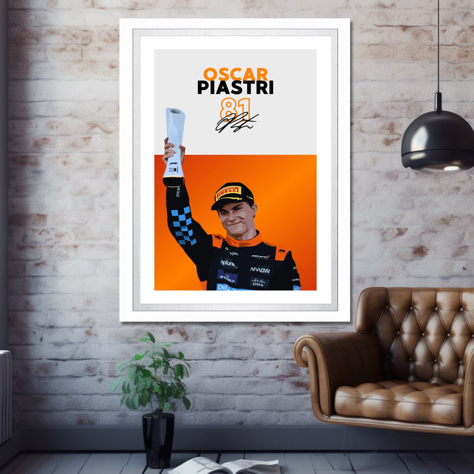 Oscar Piastri Poster, F1