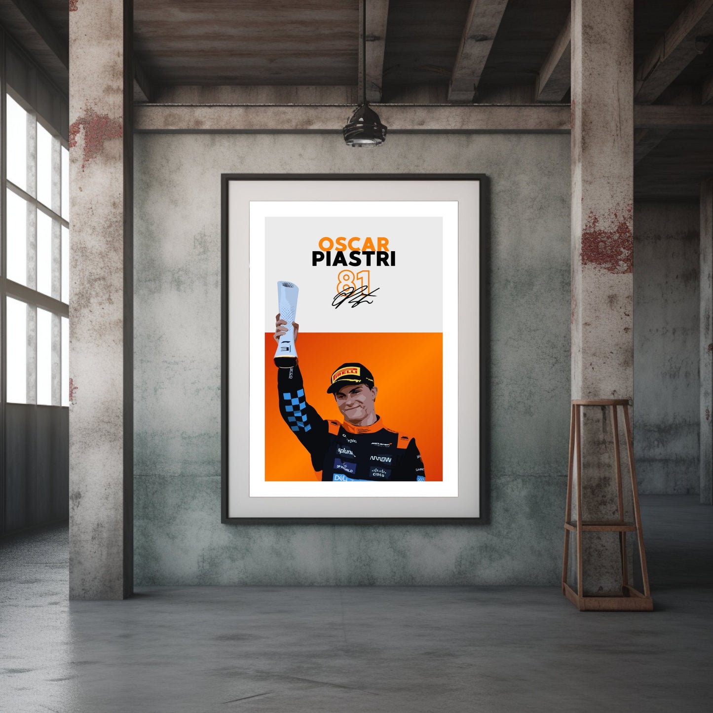 Oscar Piastri Poster, F1