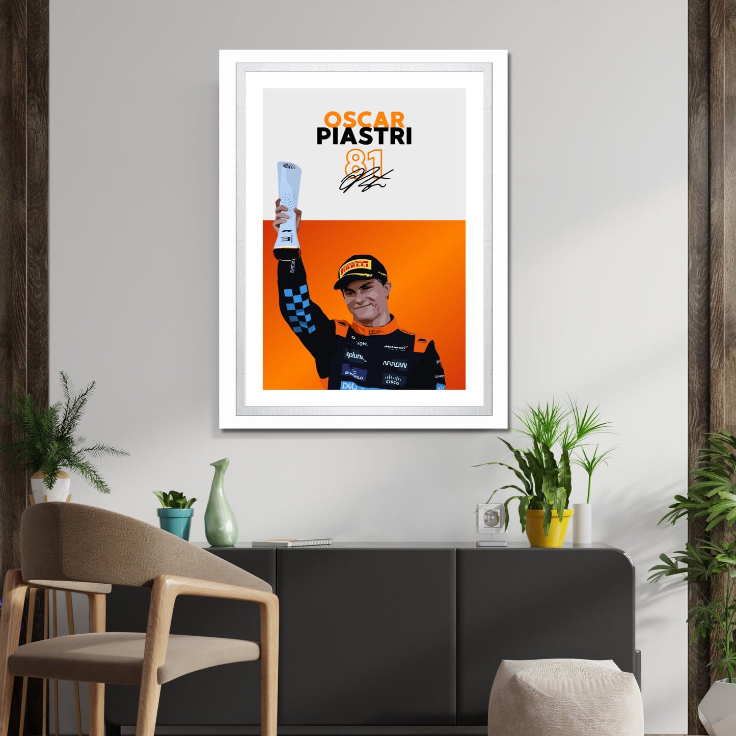 Oscar Piastri Poster, F1