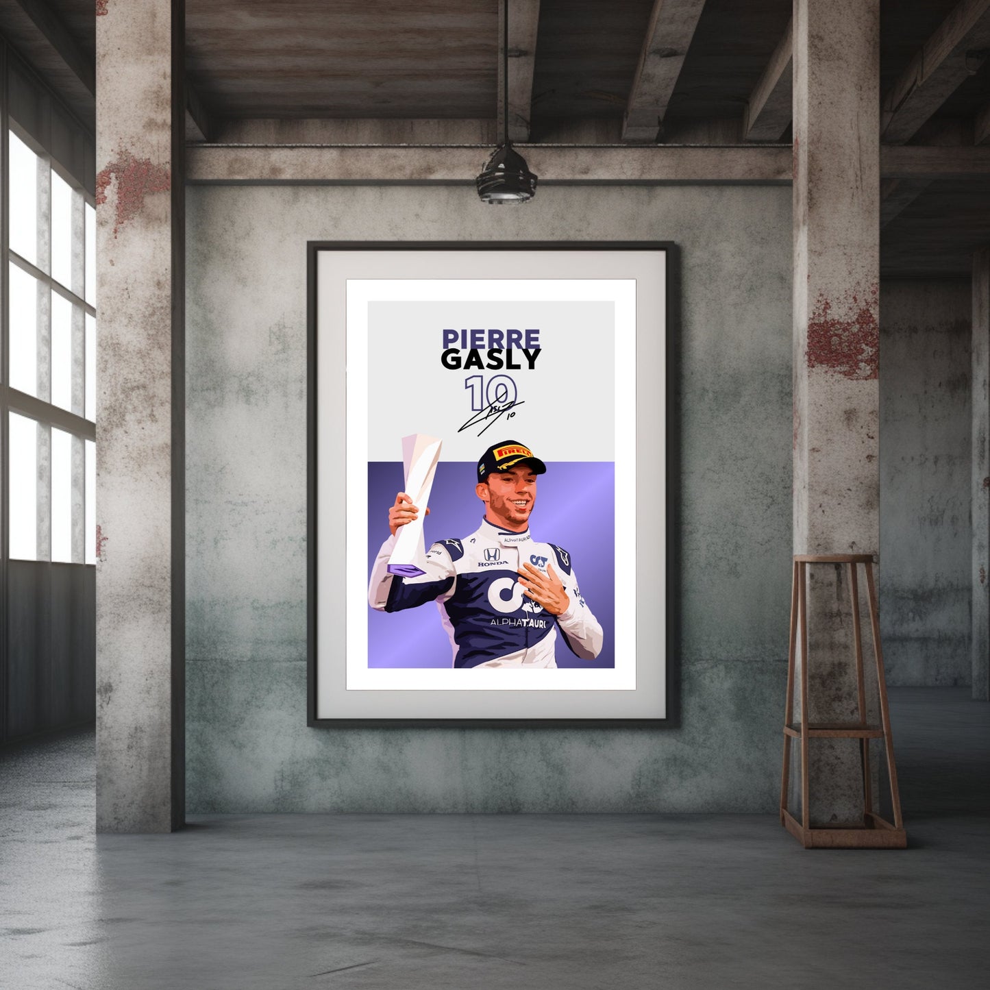 Pierre Gasly Poster, F1