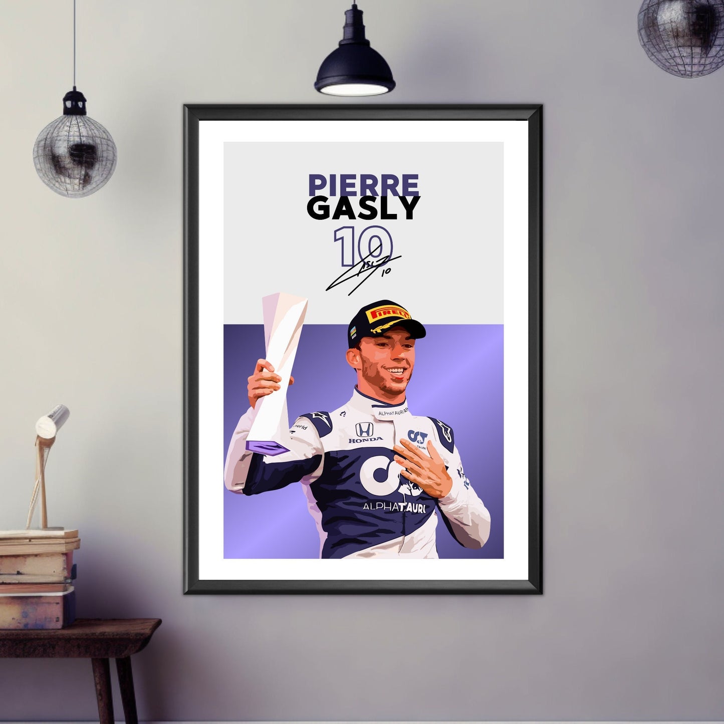 Pierre Gasly Poster, F1