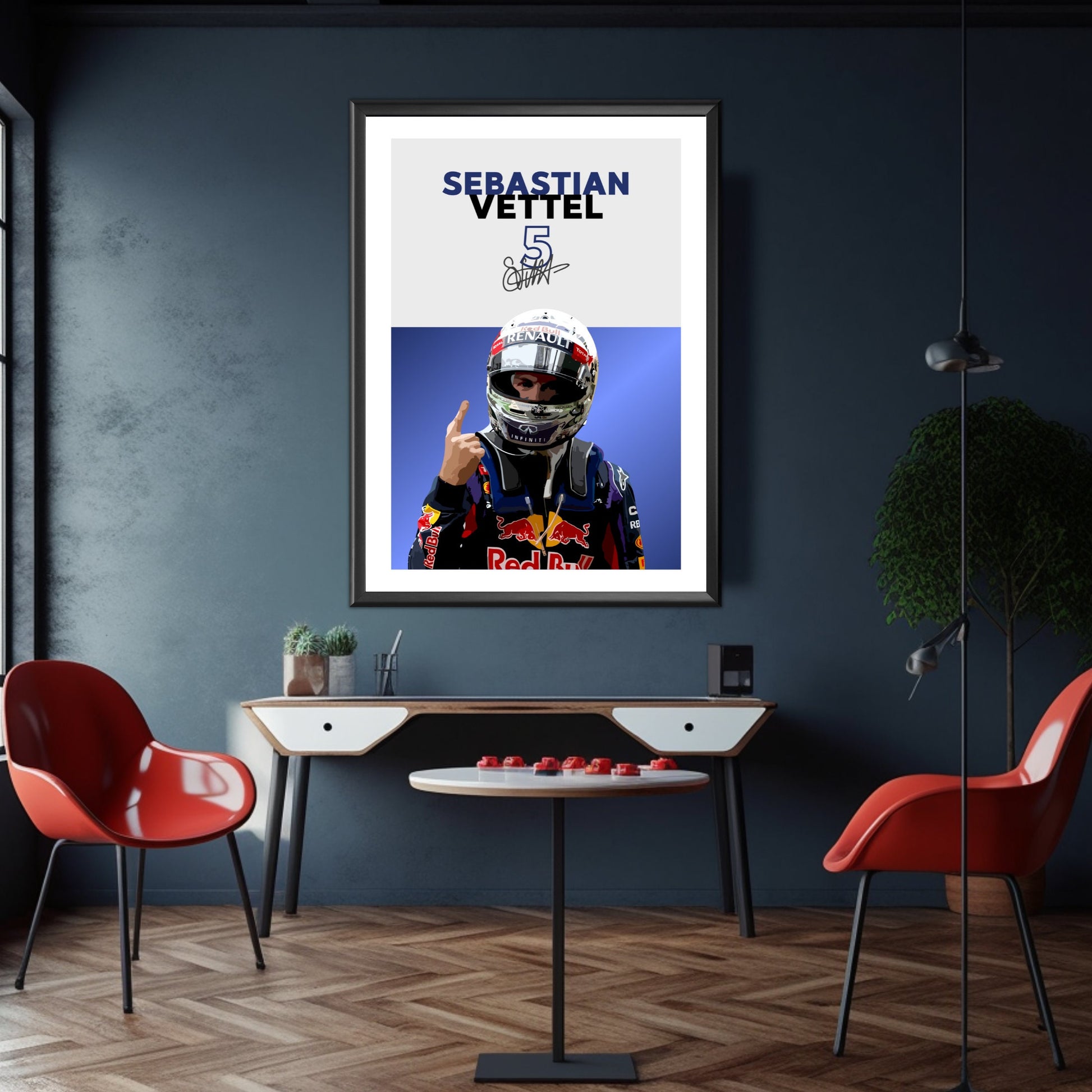 Sebastian Vettel Poster, F1