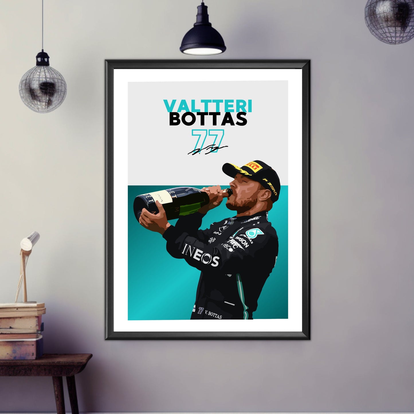 Valtteri Bottas Poster, F1