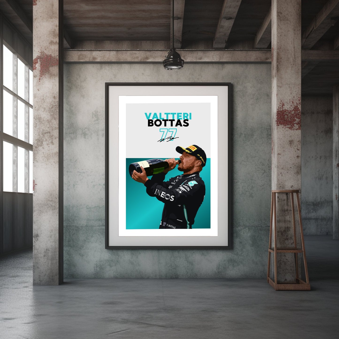 Valtteri Bottas Poster, F1