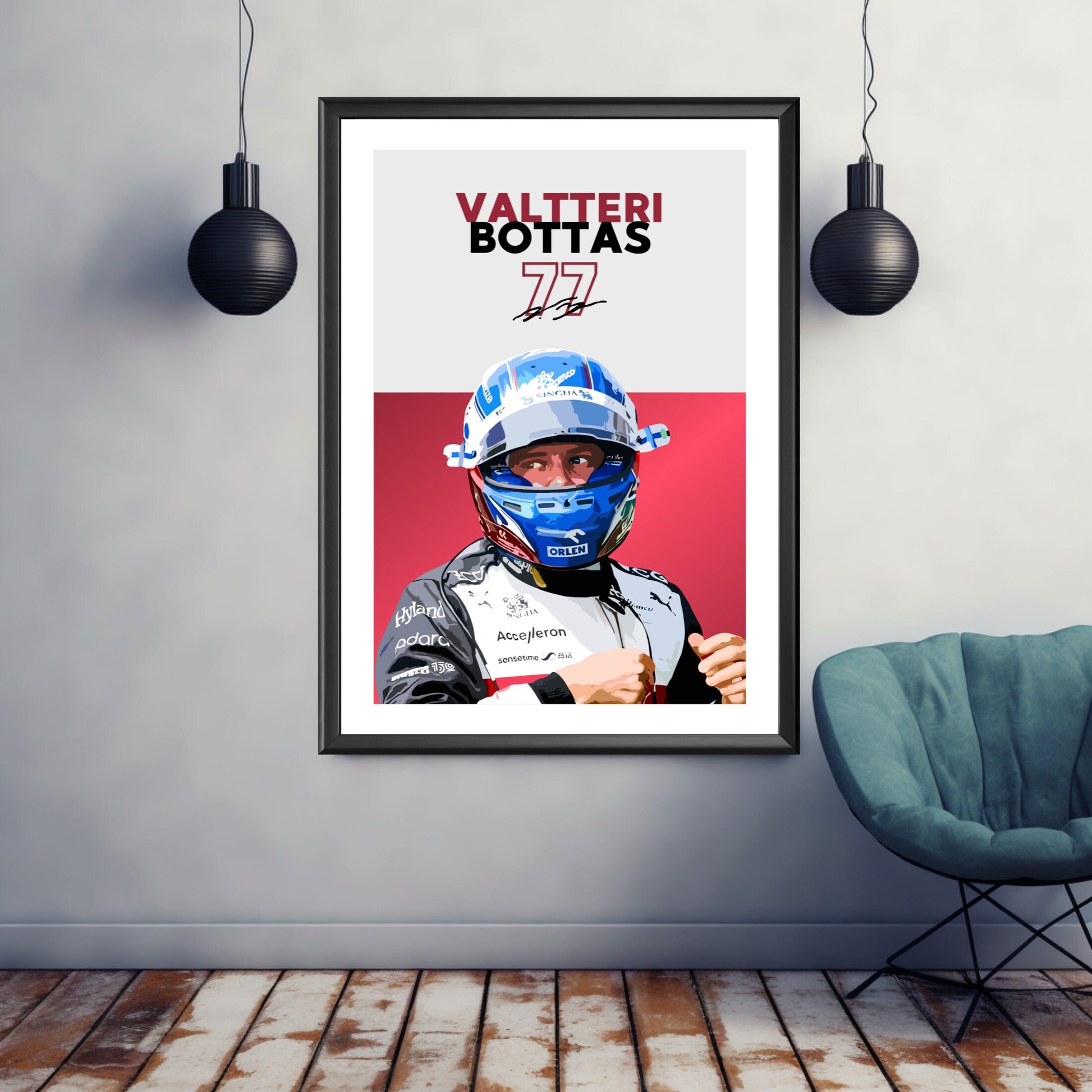 Valtteri Bottas Poster, F1