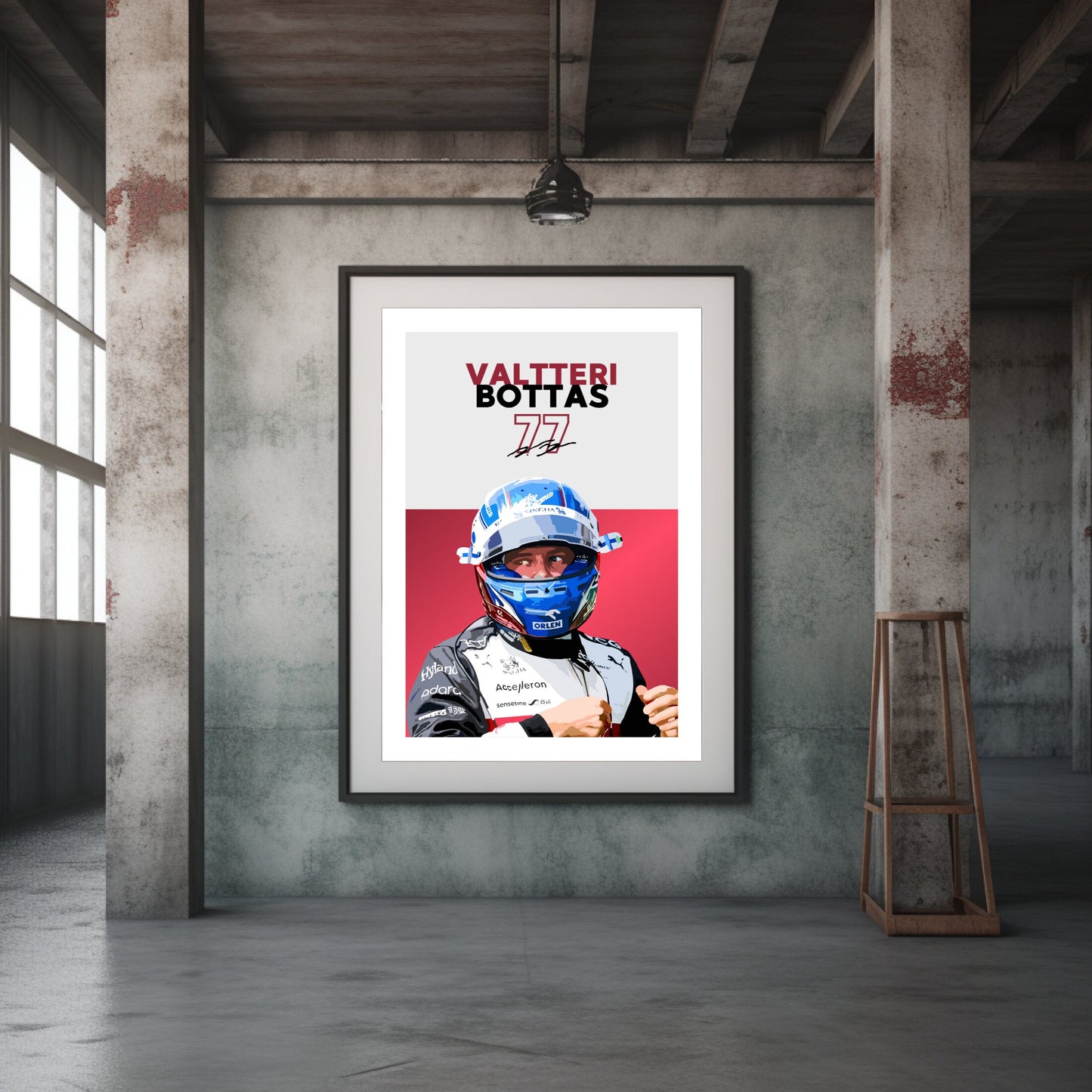 Valtteri Bottas Poster, F1