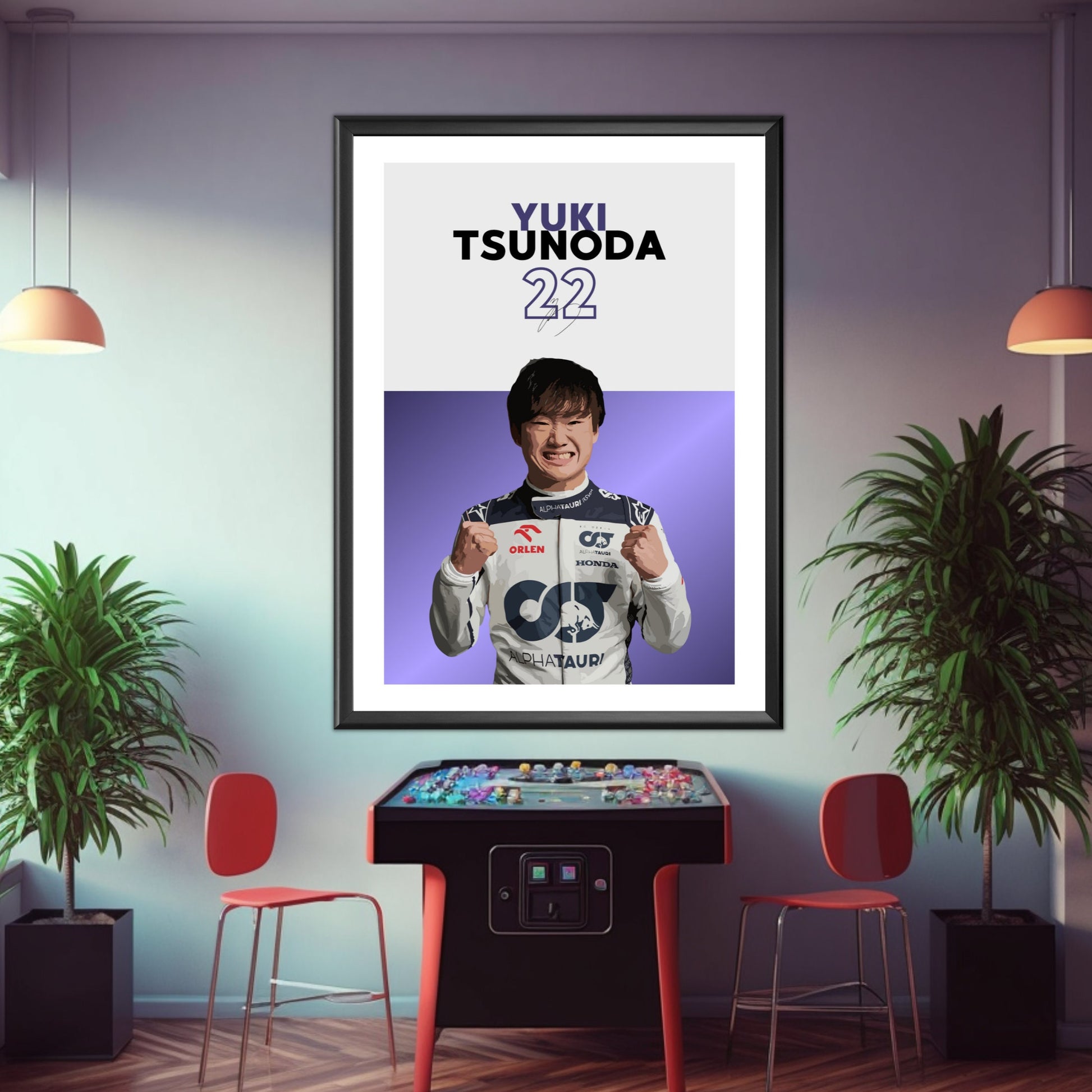 Yuki Tsunoda Poster, F1