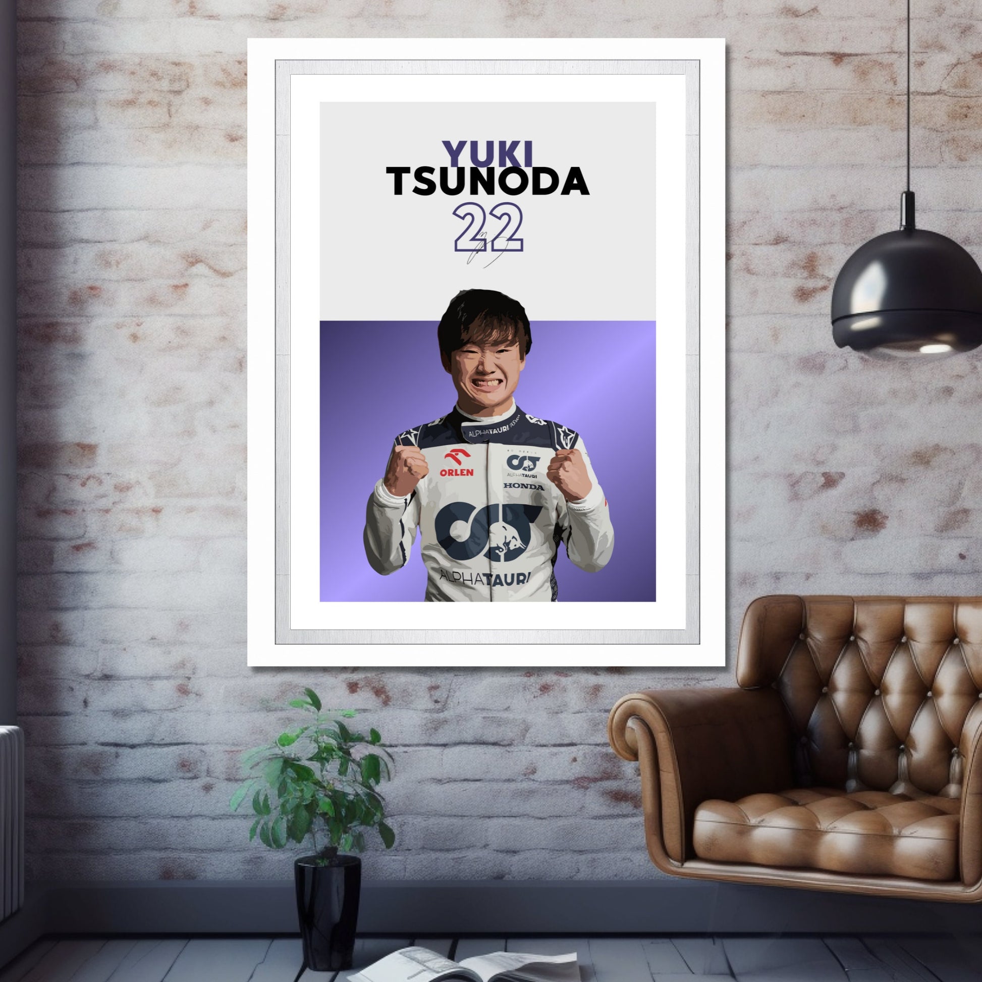 Yuki Tsunoda Poster, F1