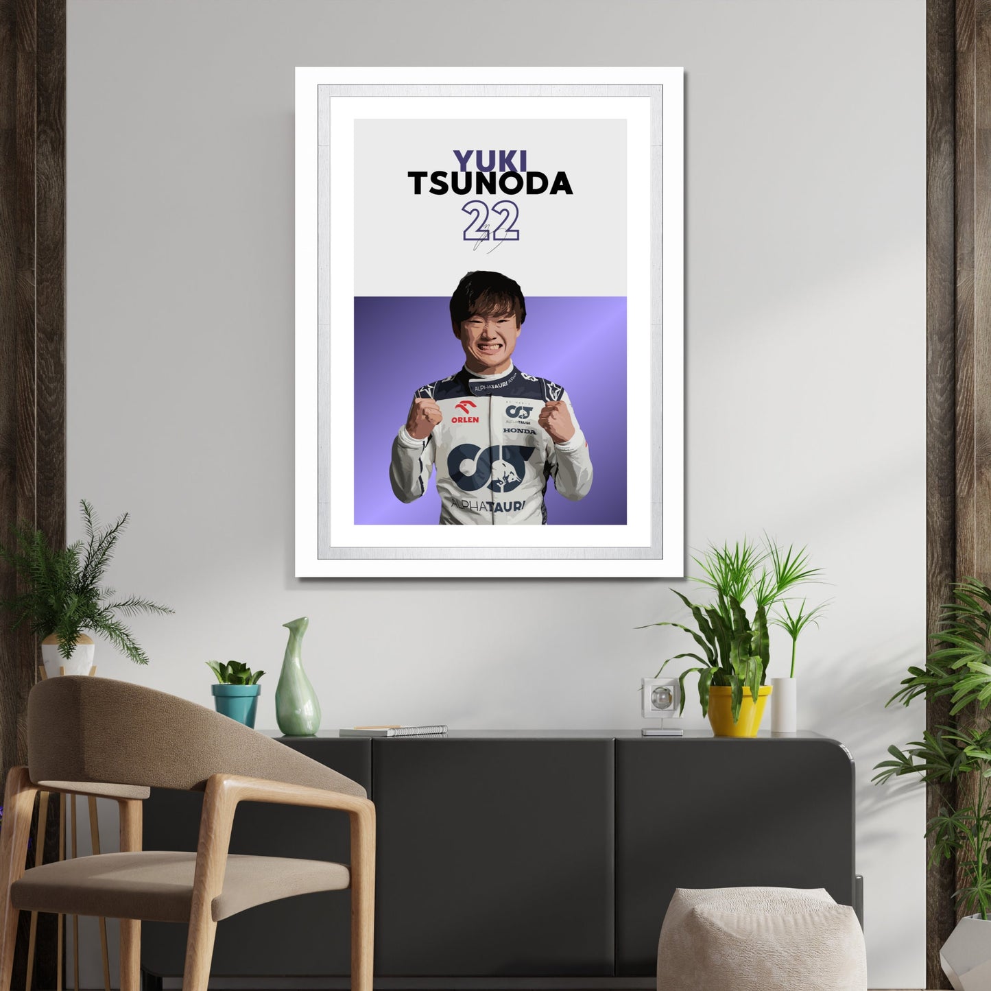 Yuki Tsunoda Poster, F1