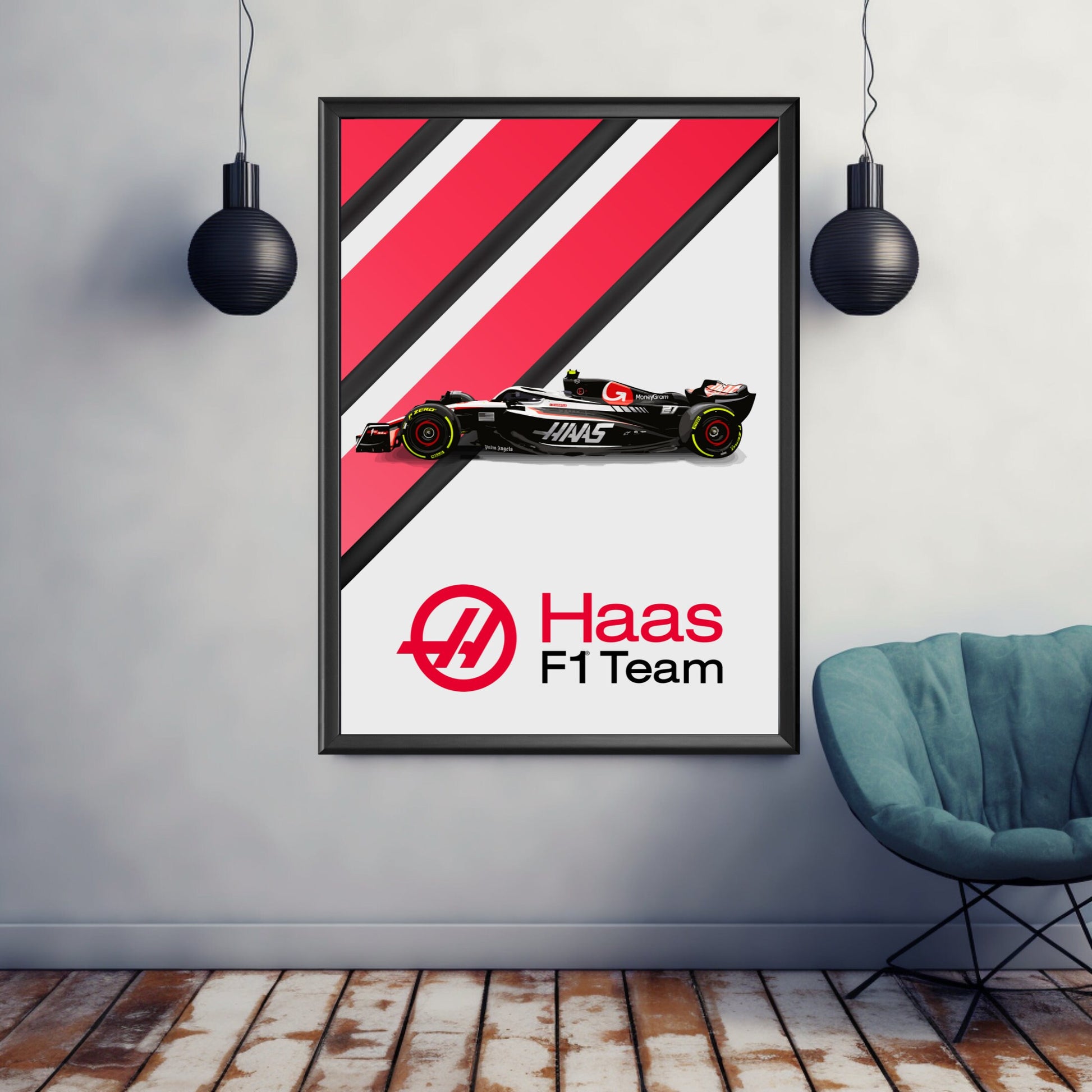 Haas F1 Team Print