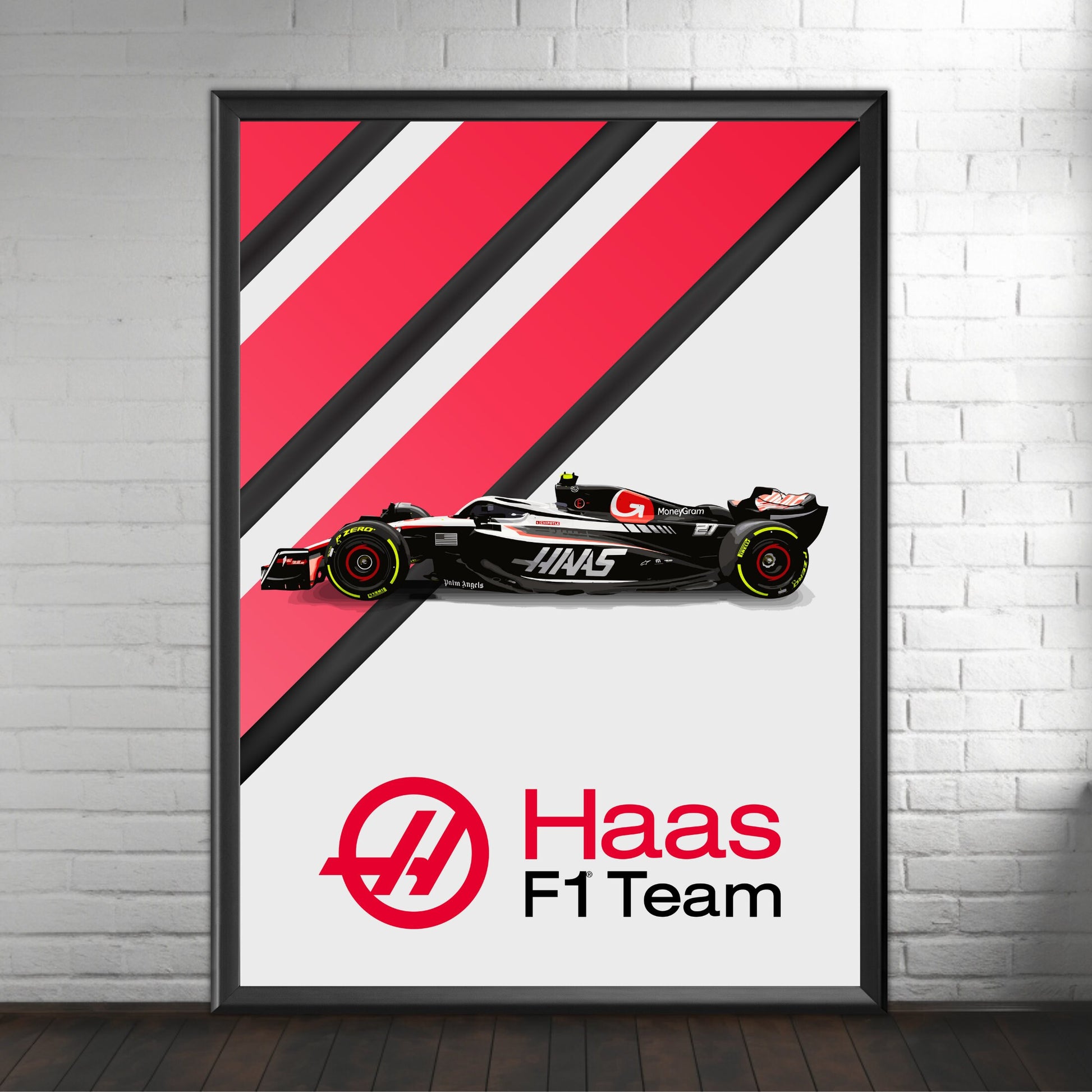 Haas F1 Team Print