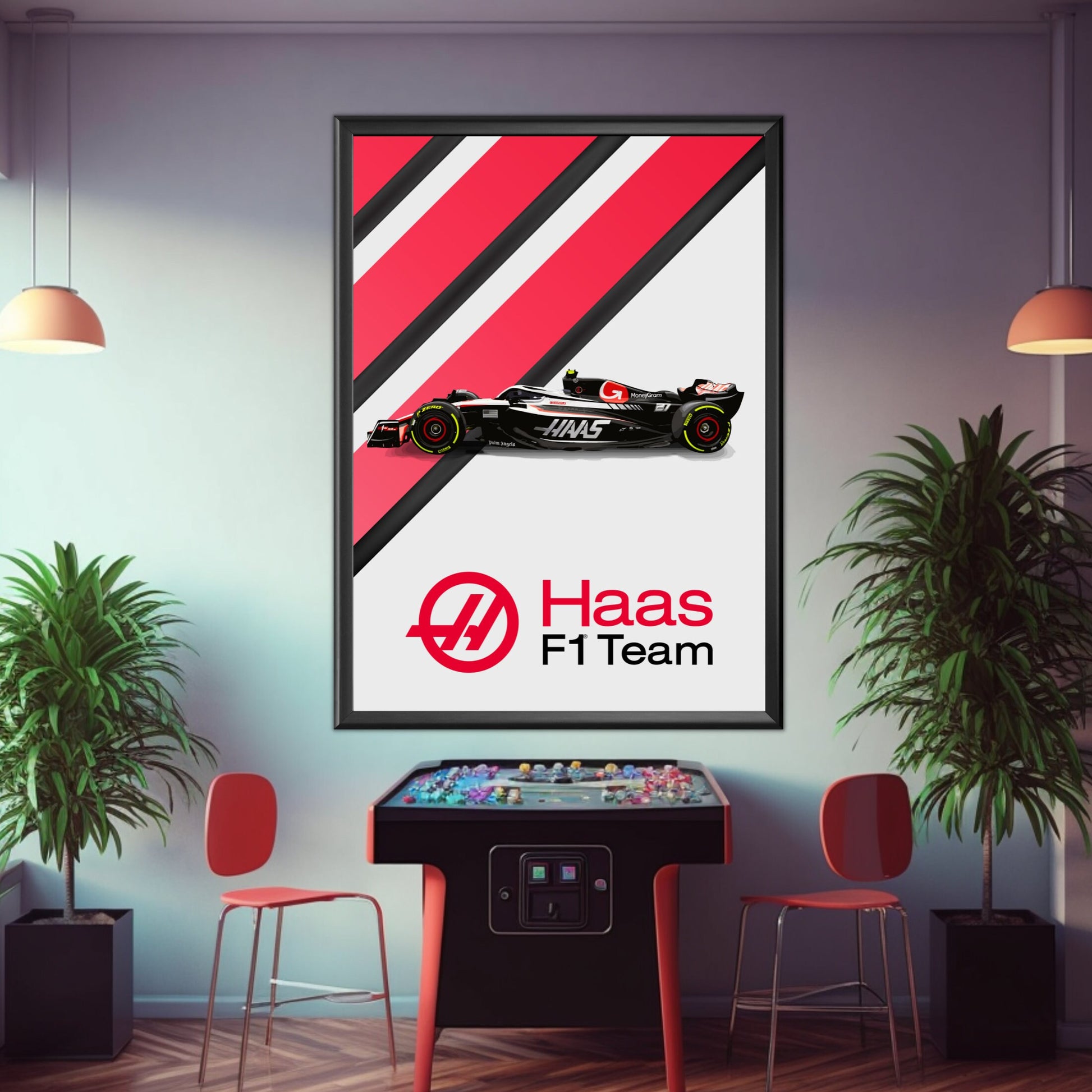 Haas F1 Team Print