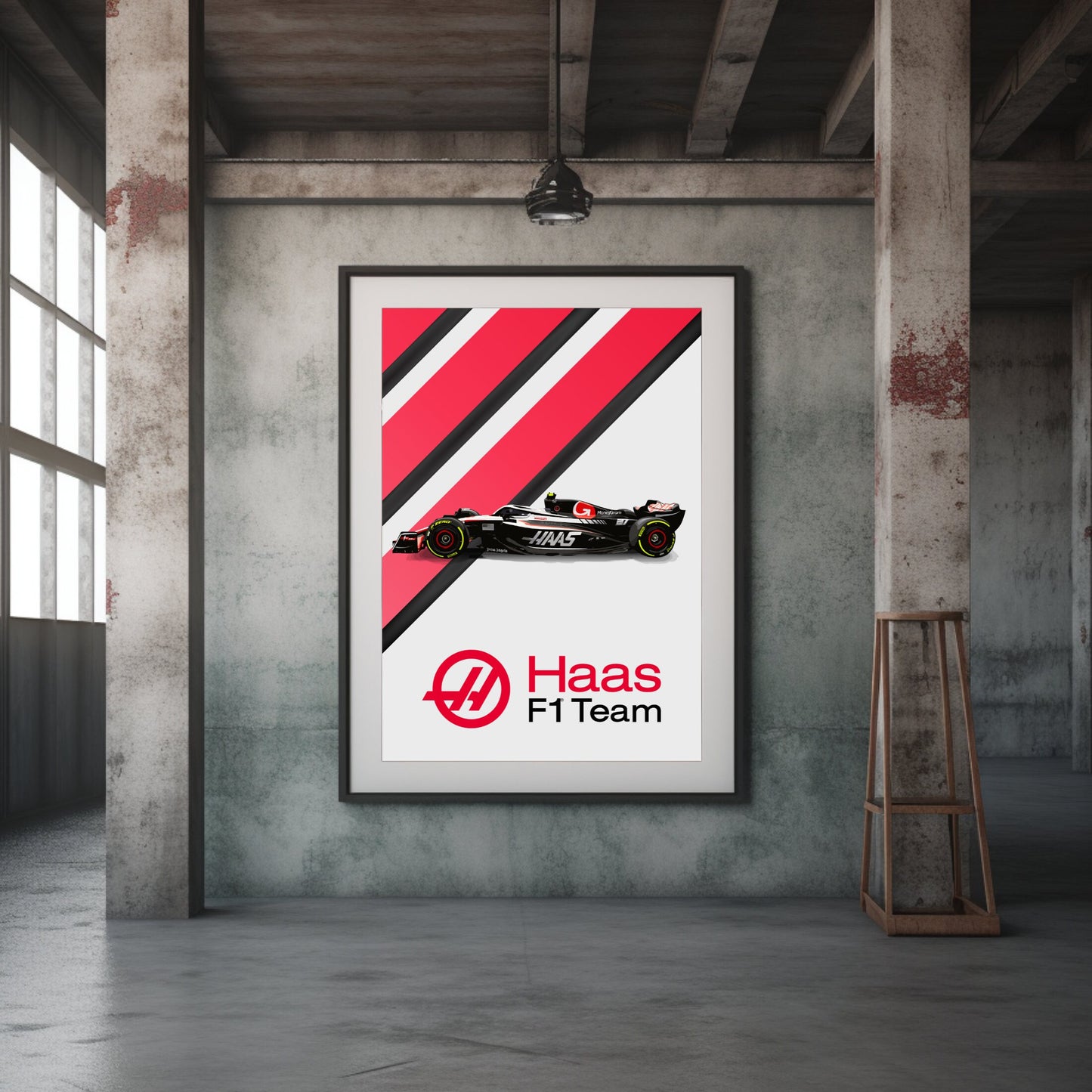 Haas F1 Team Print