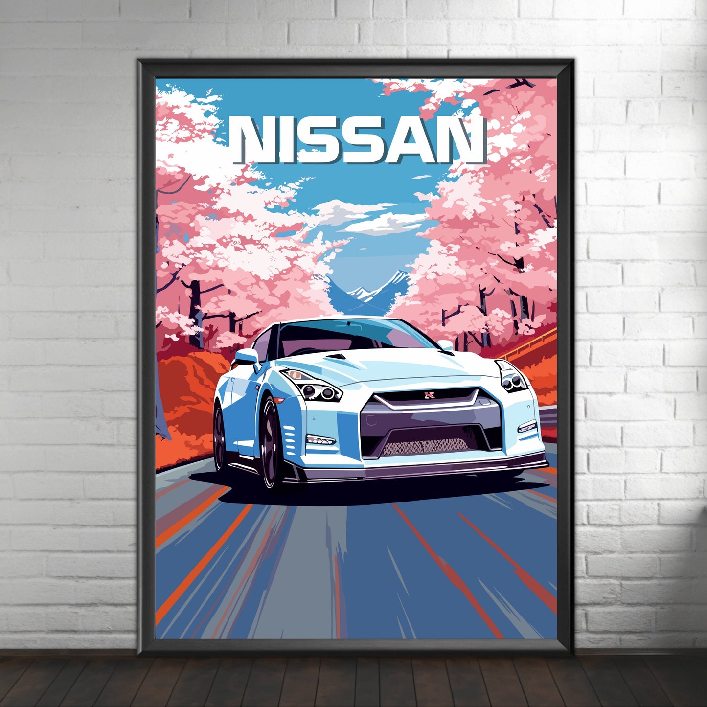 Nissan GT-R Poster