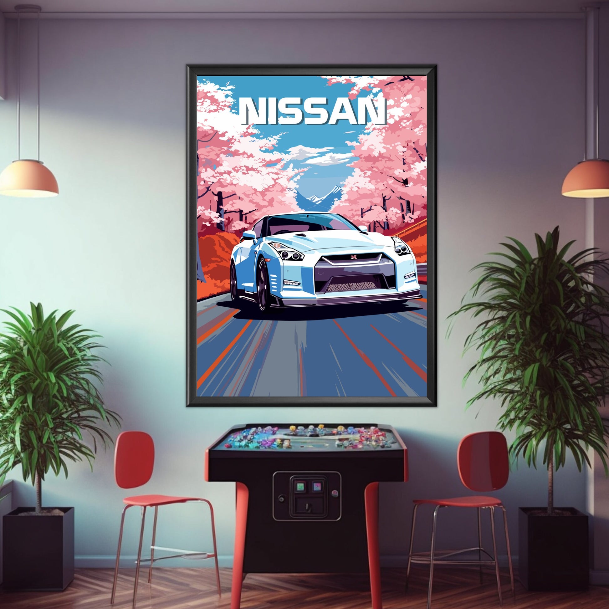 Nissan GT-R Poster