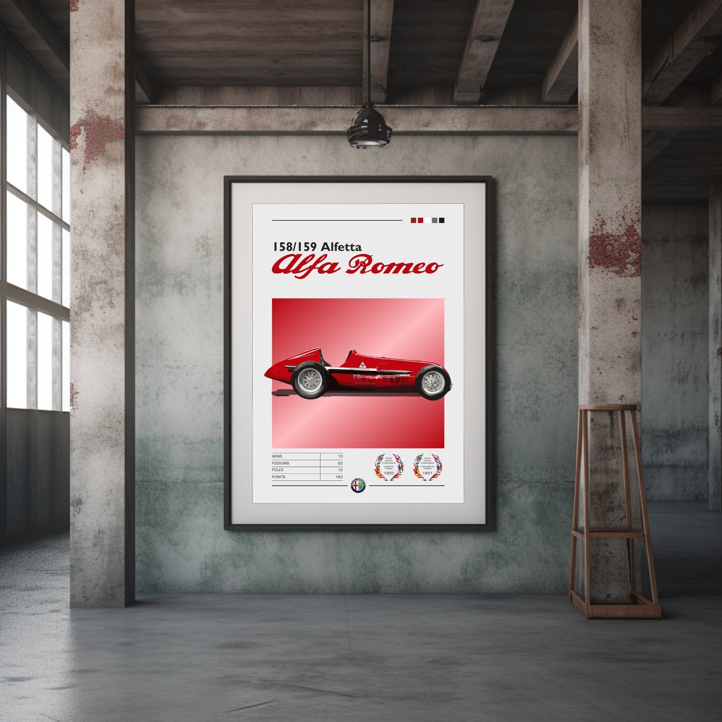 Alfa Romeo 158 Alfetta Print