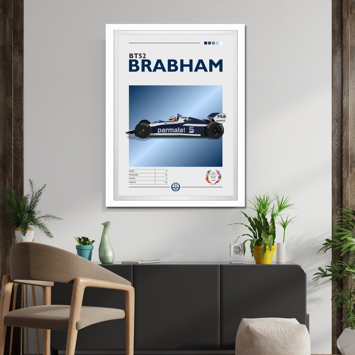 Brabham BT52 F1 Print