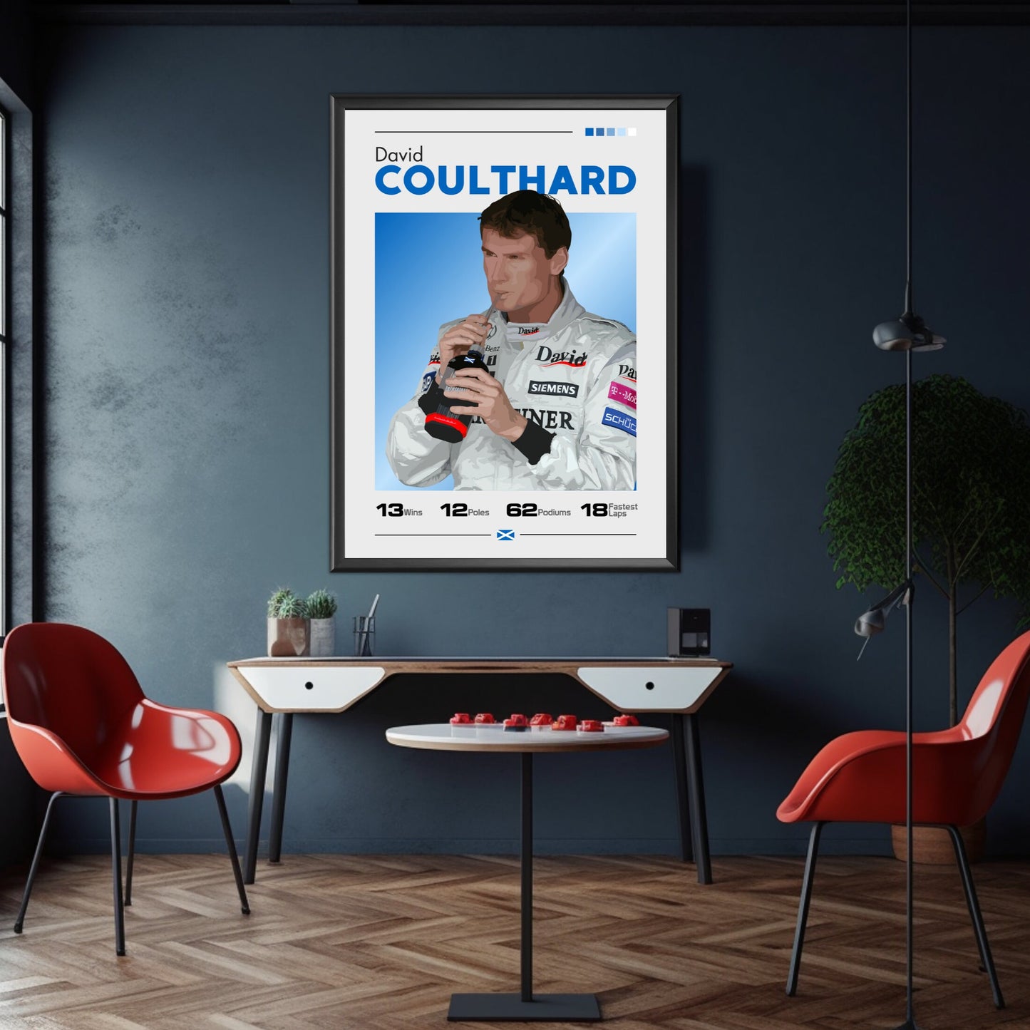 David Coulthard Poster, F1