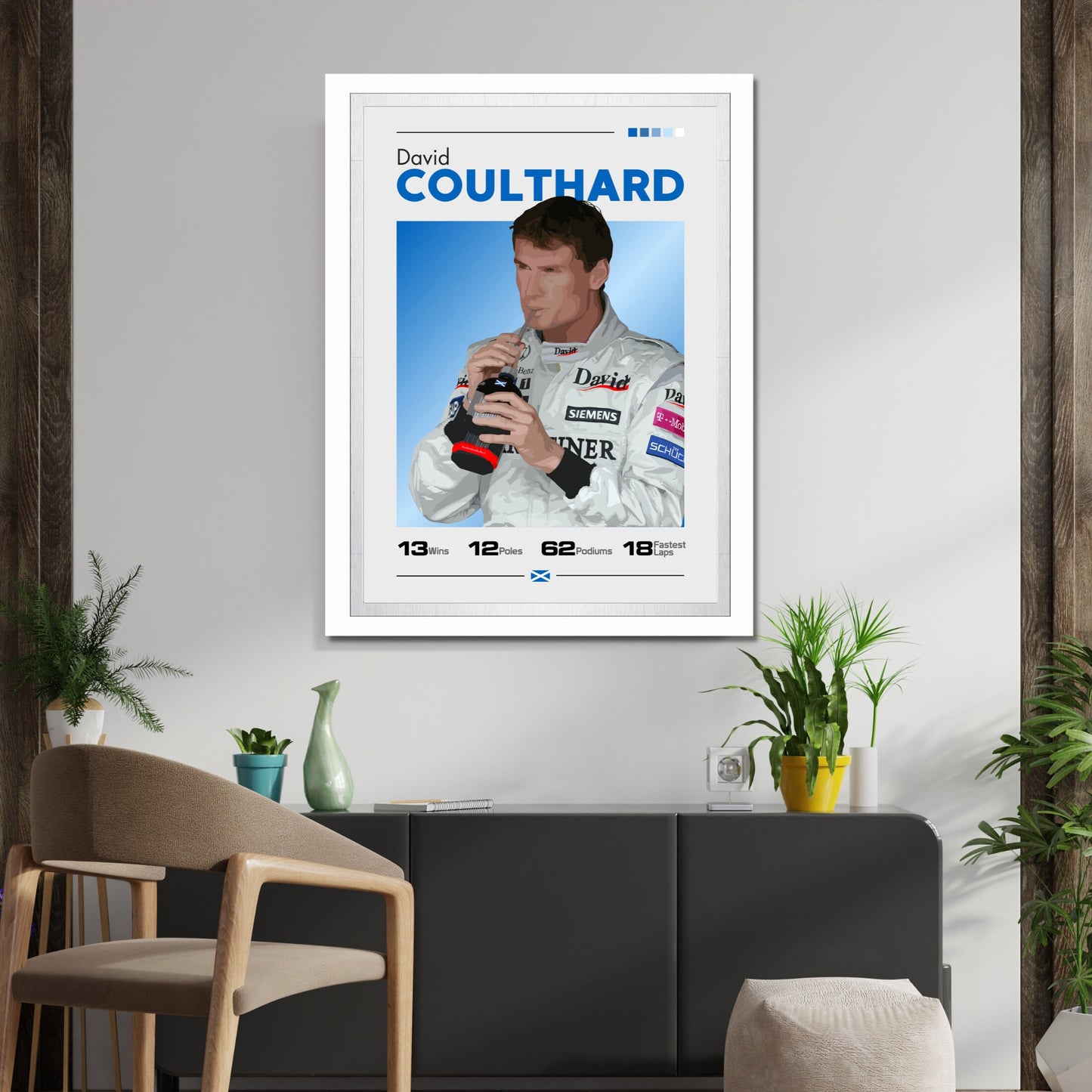 David Coulthard Poster, F1