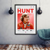 James Hunt Print, James Hunt Poster, F1 Print, F1 Poster, Formula 1 Print, Formula 1 Poster, Hesketh Racing, McLaren Racing