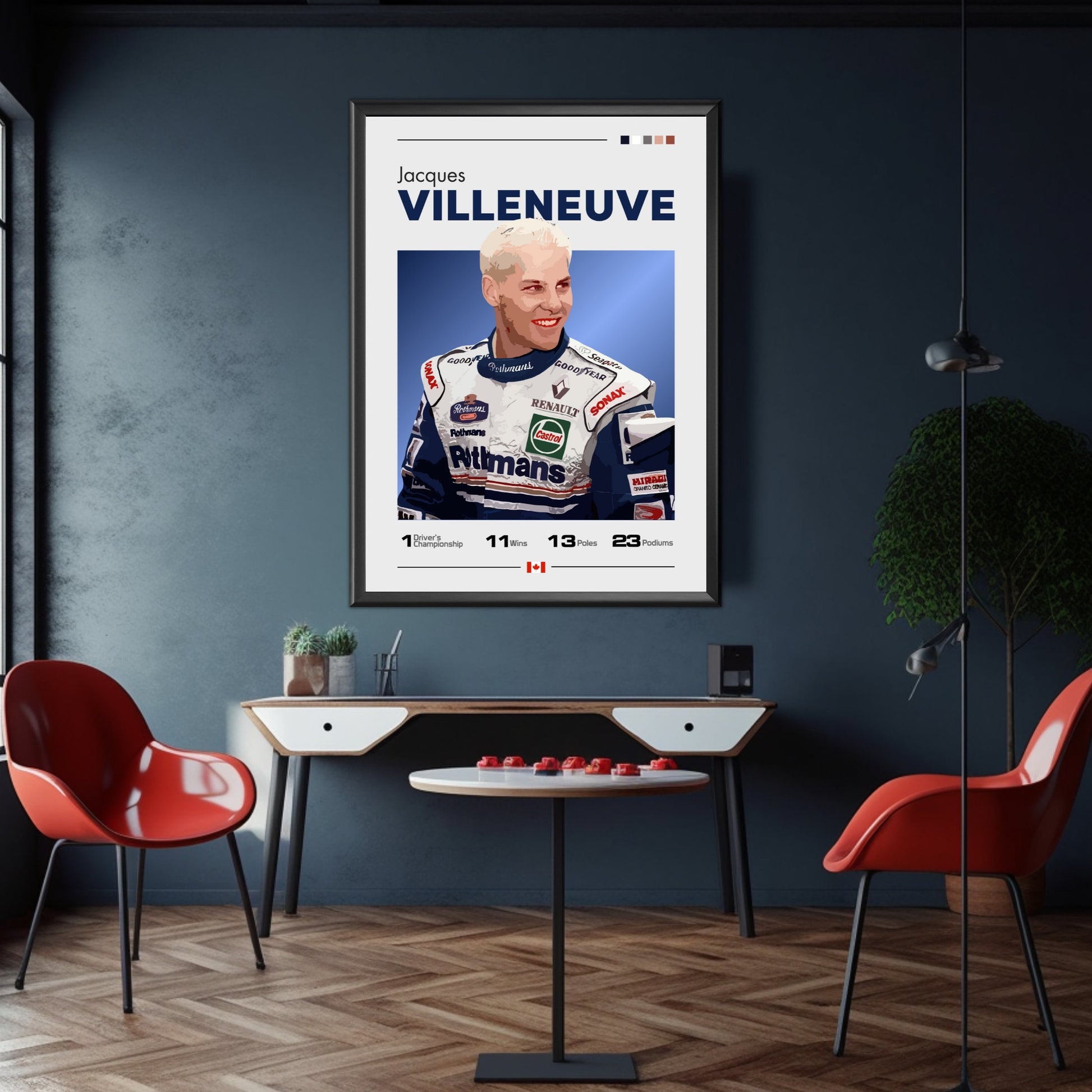 Jacques Villeneuve Poster, F1