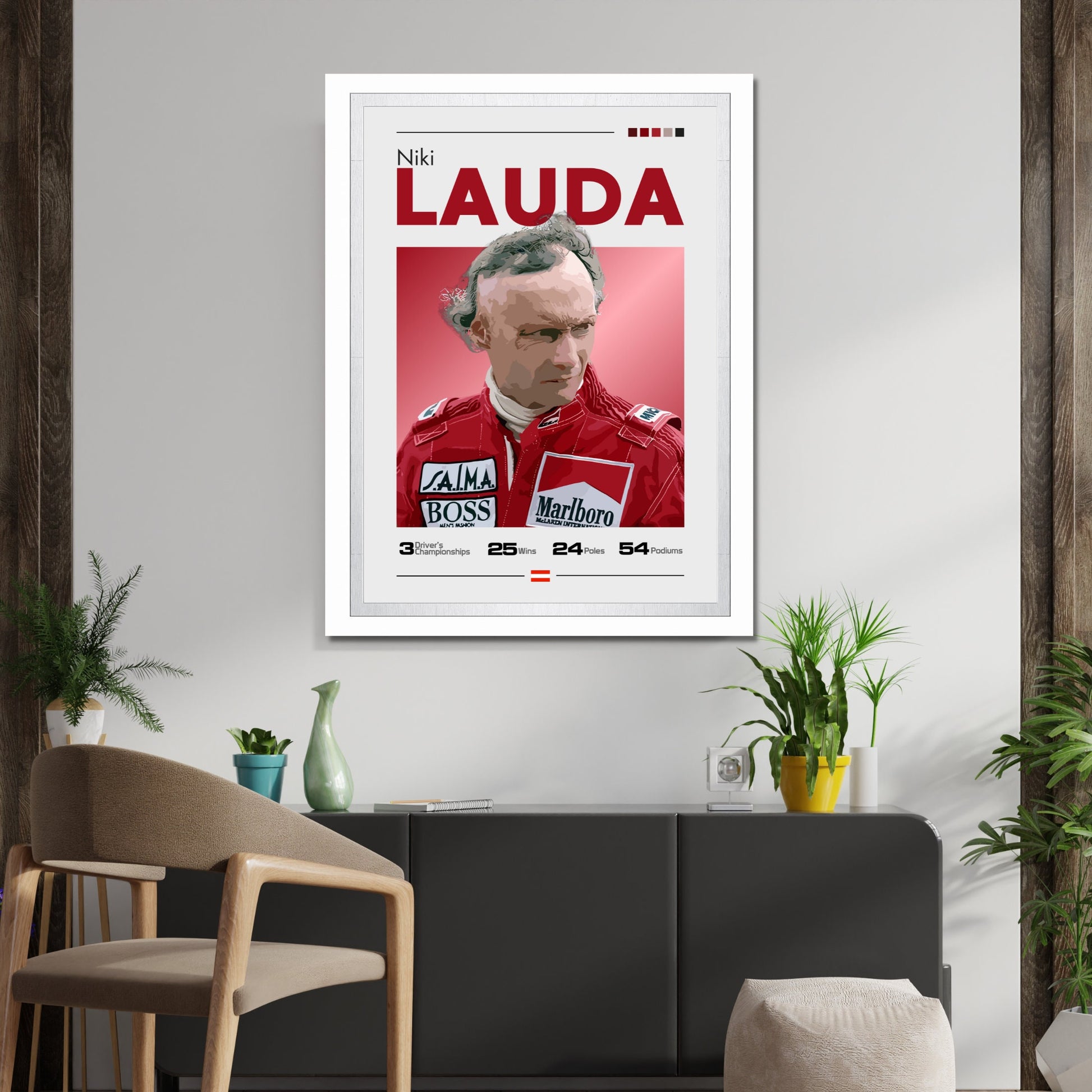 Niki Lauda Print, F1