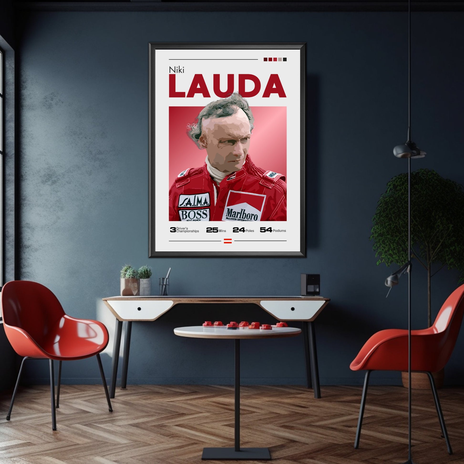 Niki Lauda Print, F1