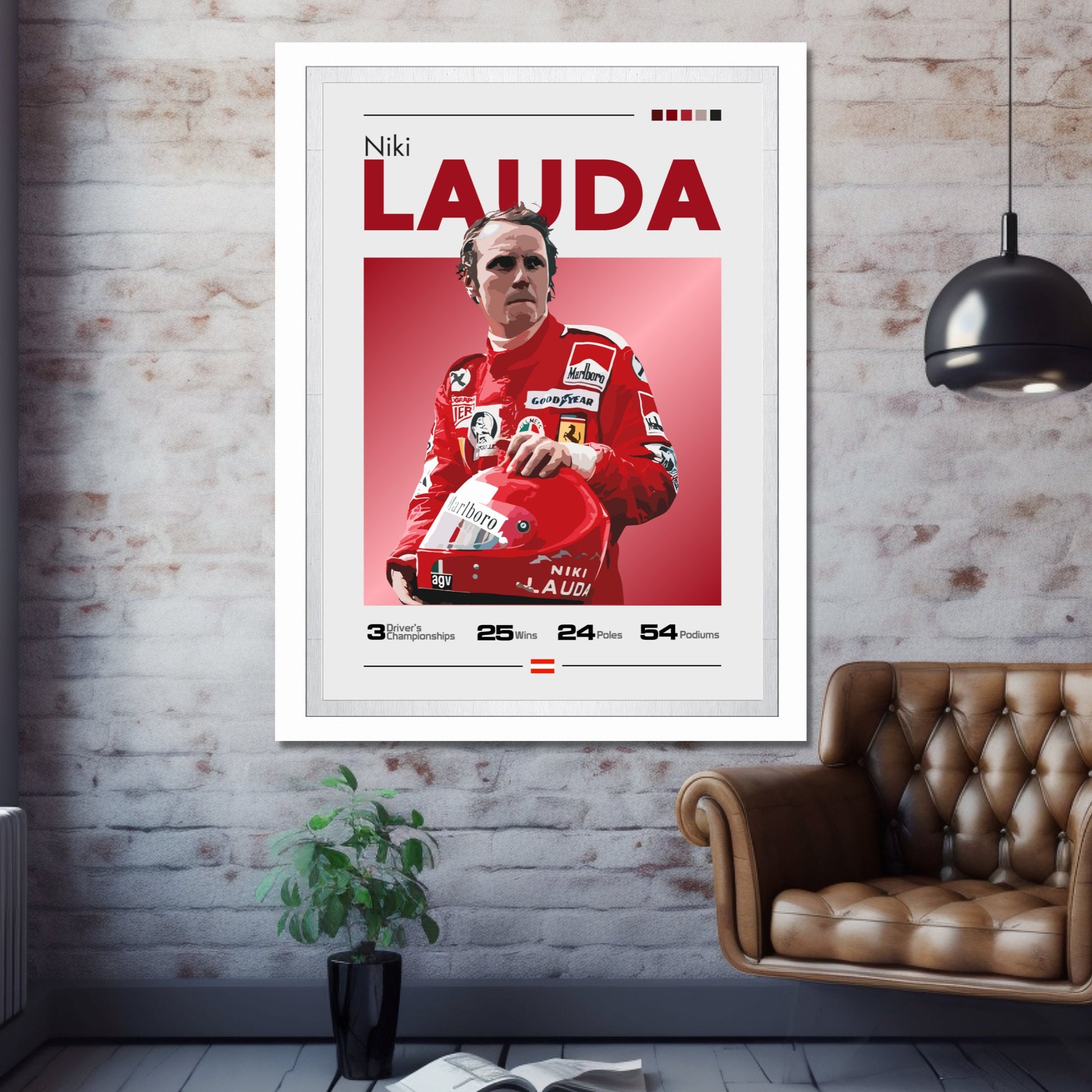 Niki Lauda Print, F1