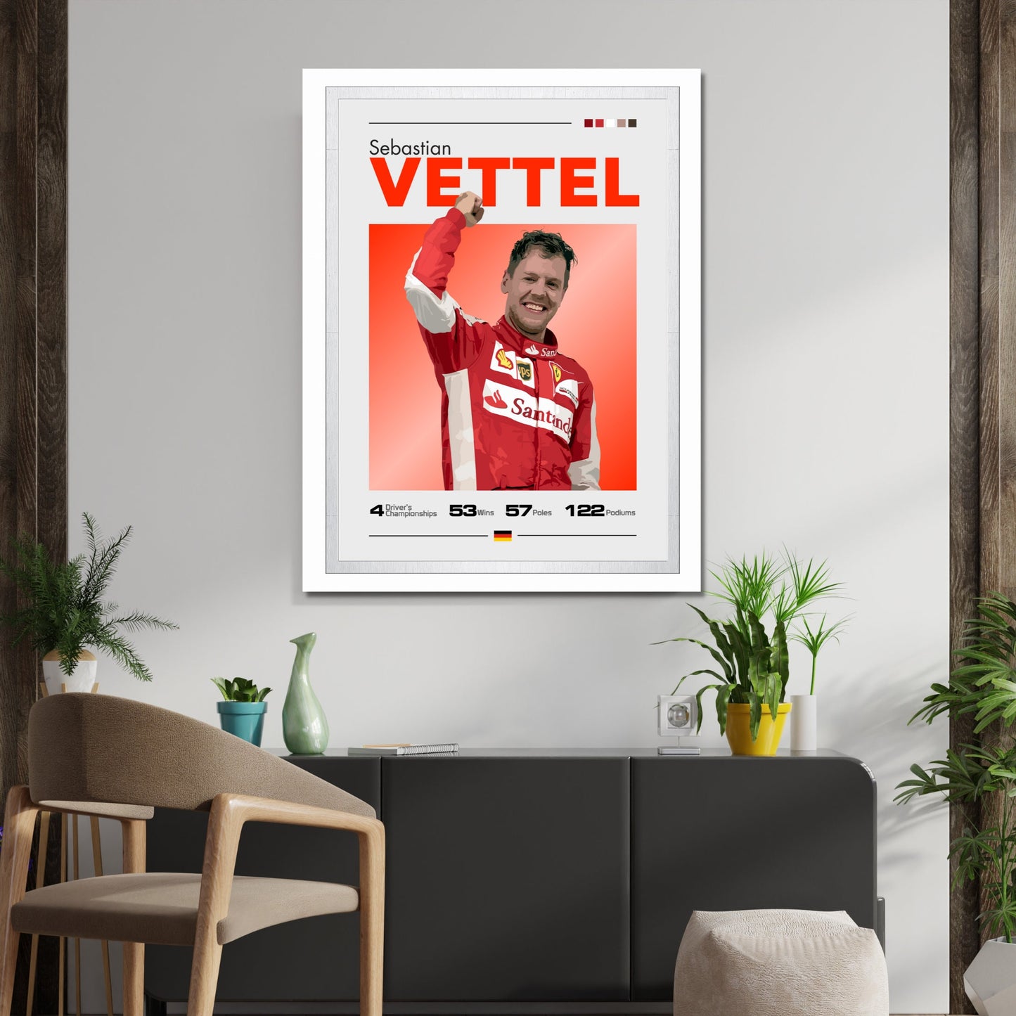 Sebastian Vettel Poster