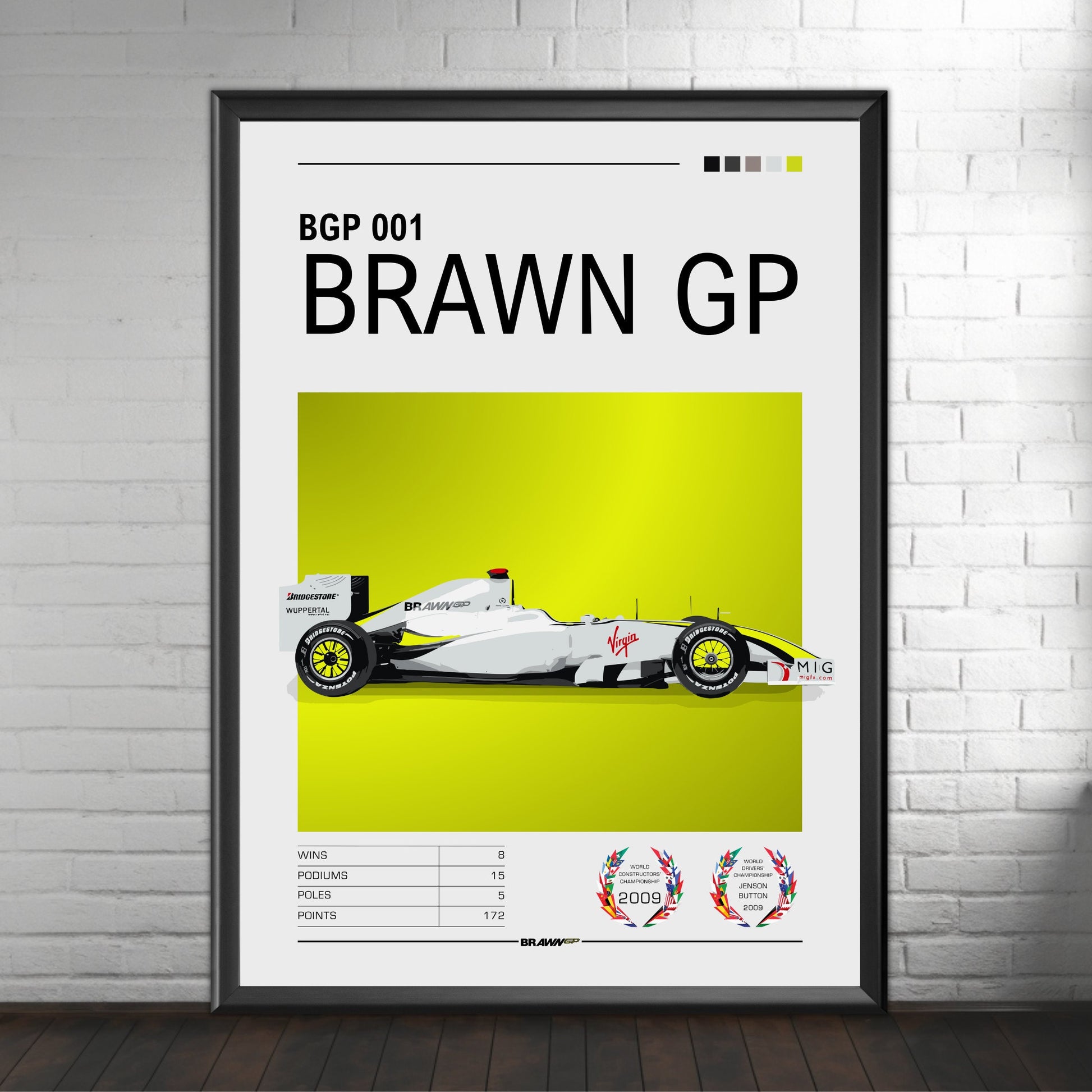 Brawn GP F1 Print