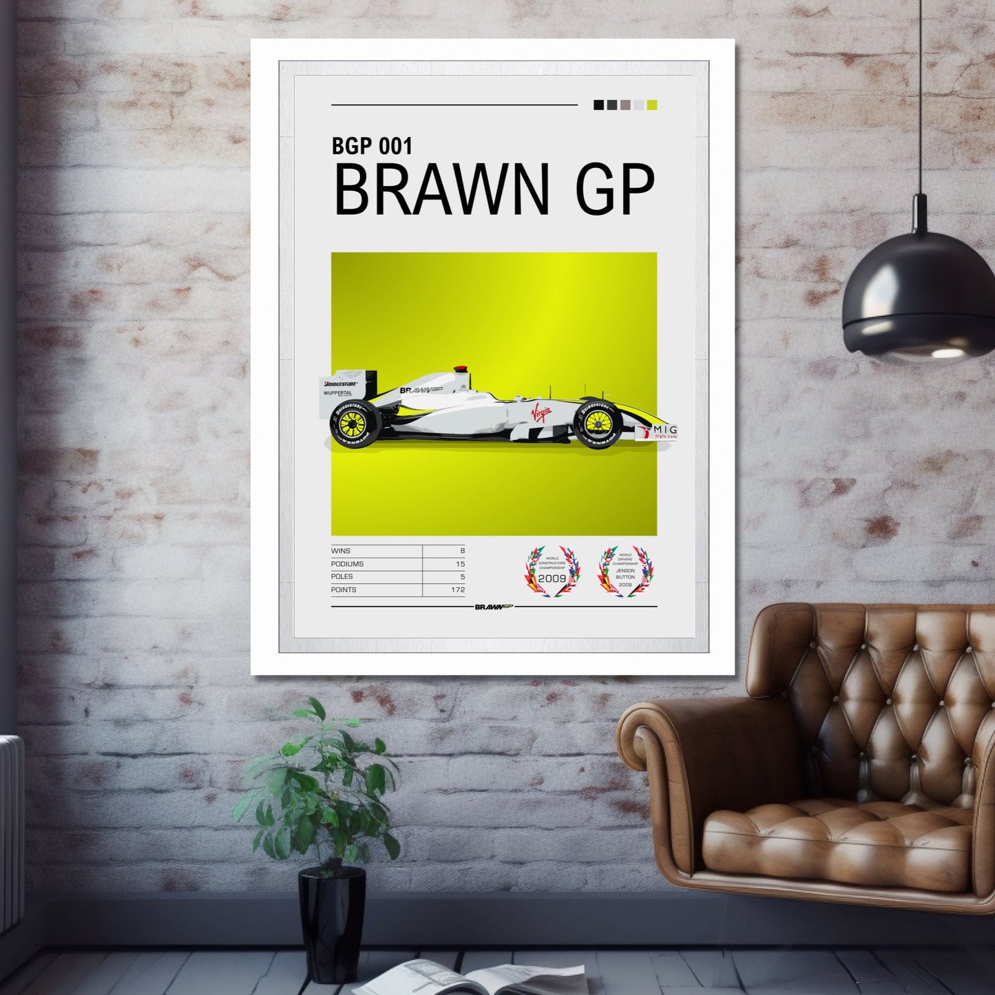 Brawn GP F1 Print