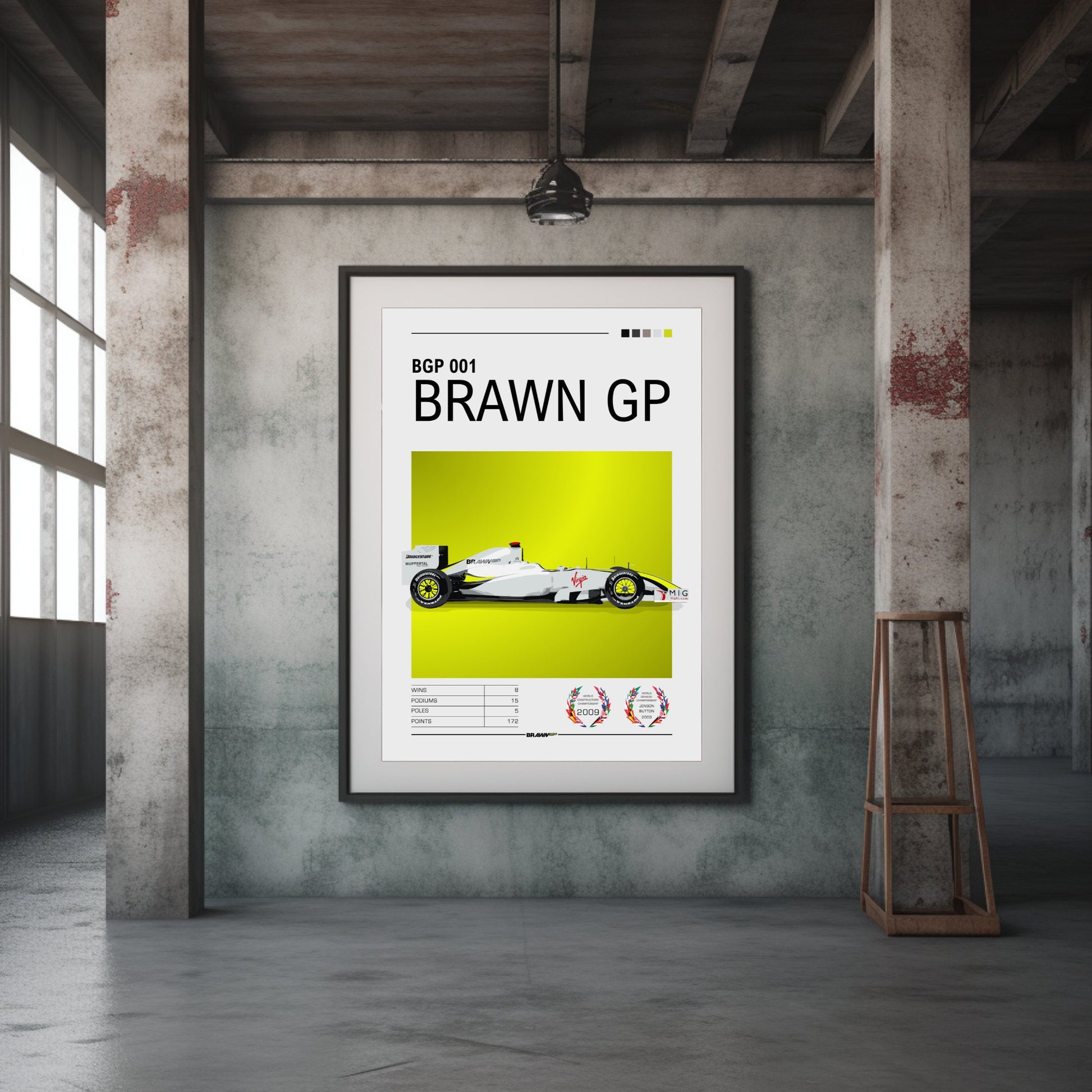 Brawn GP F1 Print