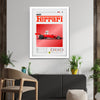 Ferrari 312T Poster, Car Print, Ferrari 312T Print, Car Art, Scuderia Ferrari, Car Poster, Formula 1 Print, Classic Car, Formula 1 Poster