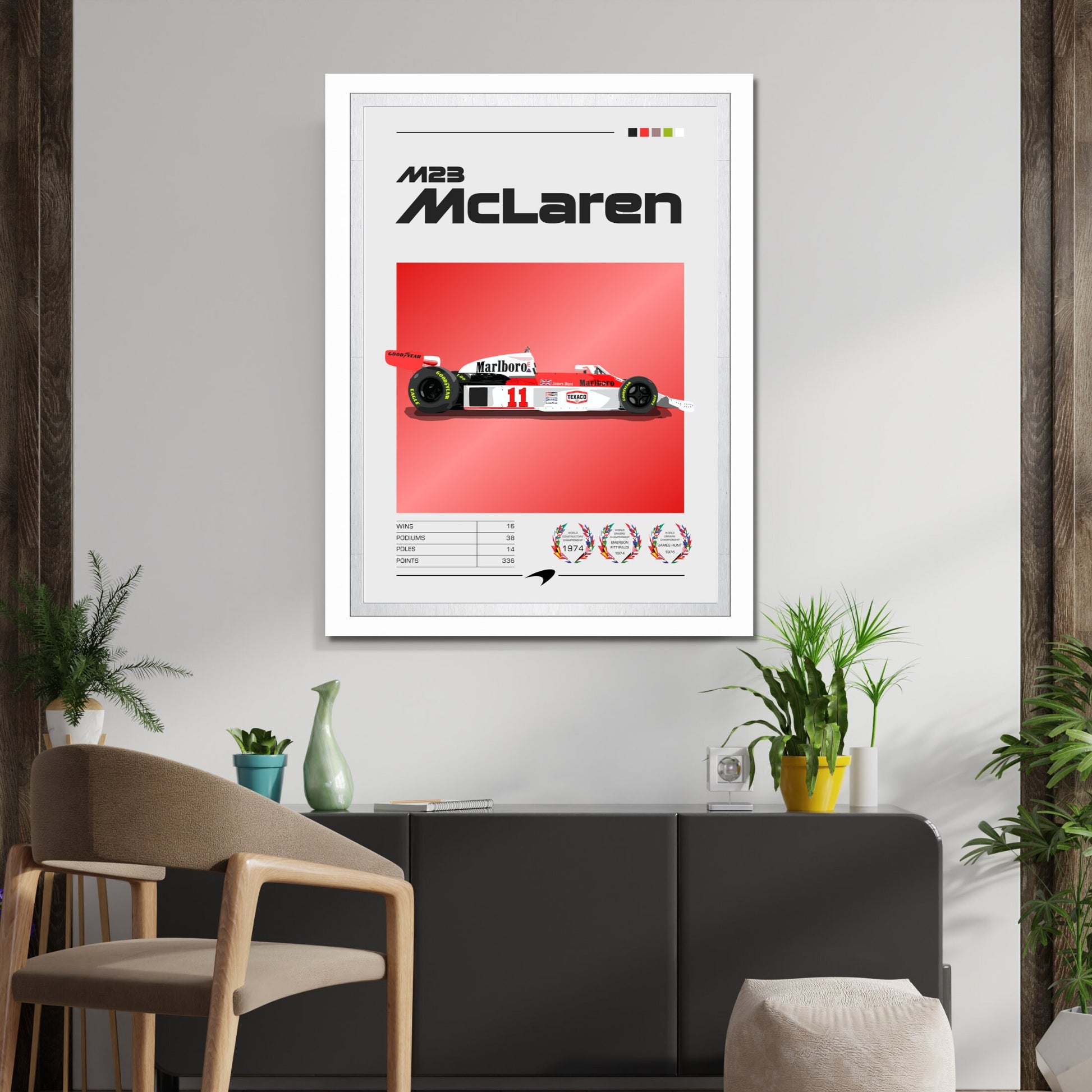 McLaren M23 Poster