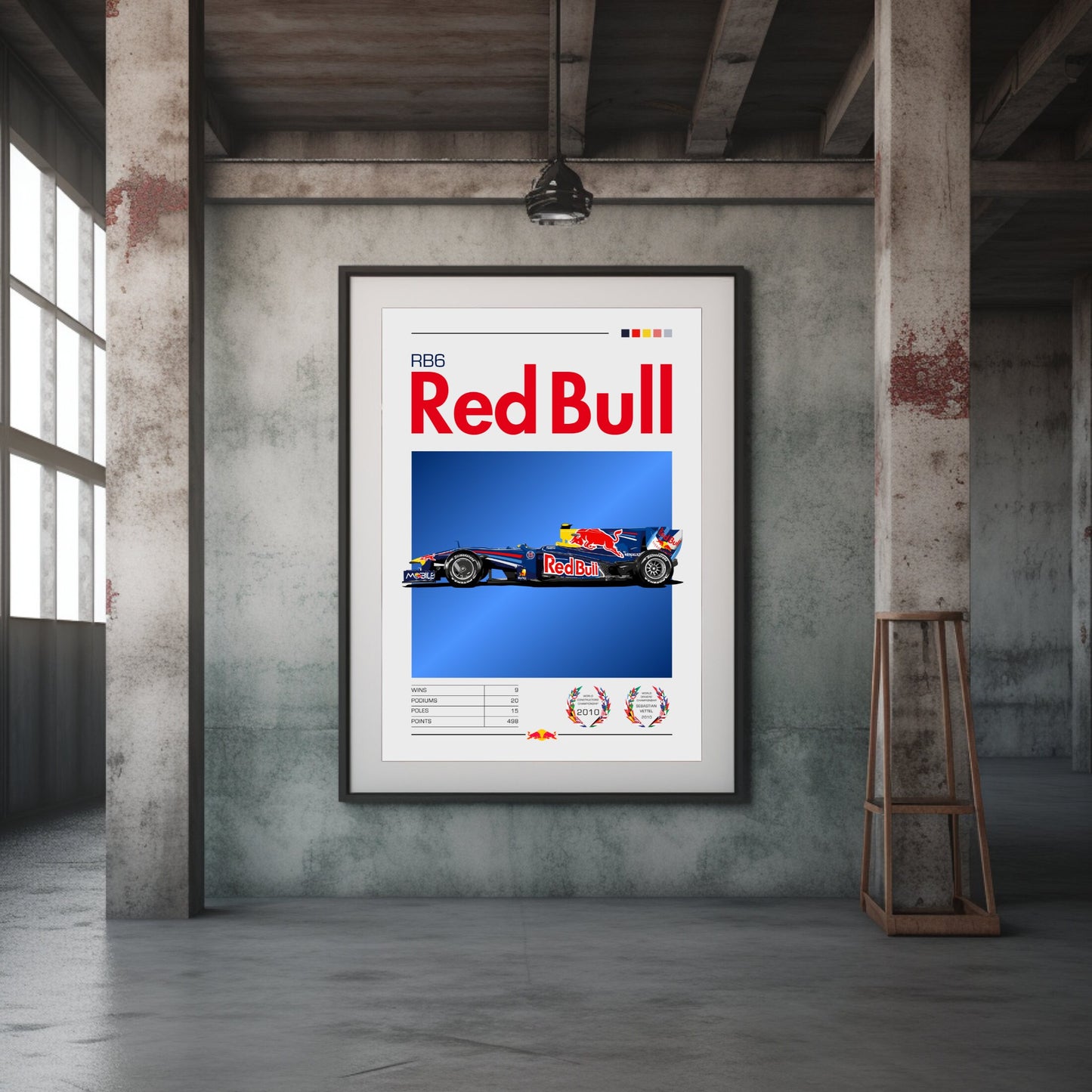 Red Bull RB6 Poster - Formula 1