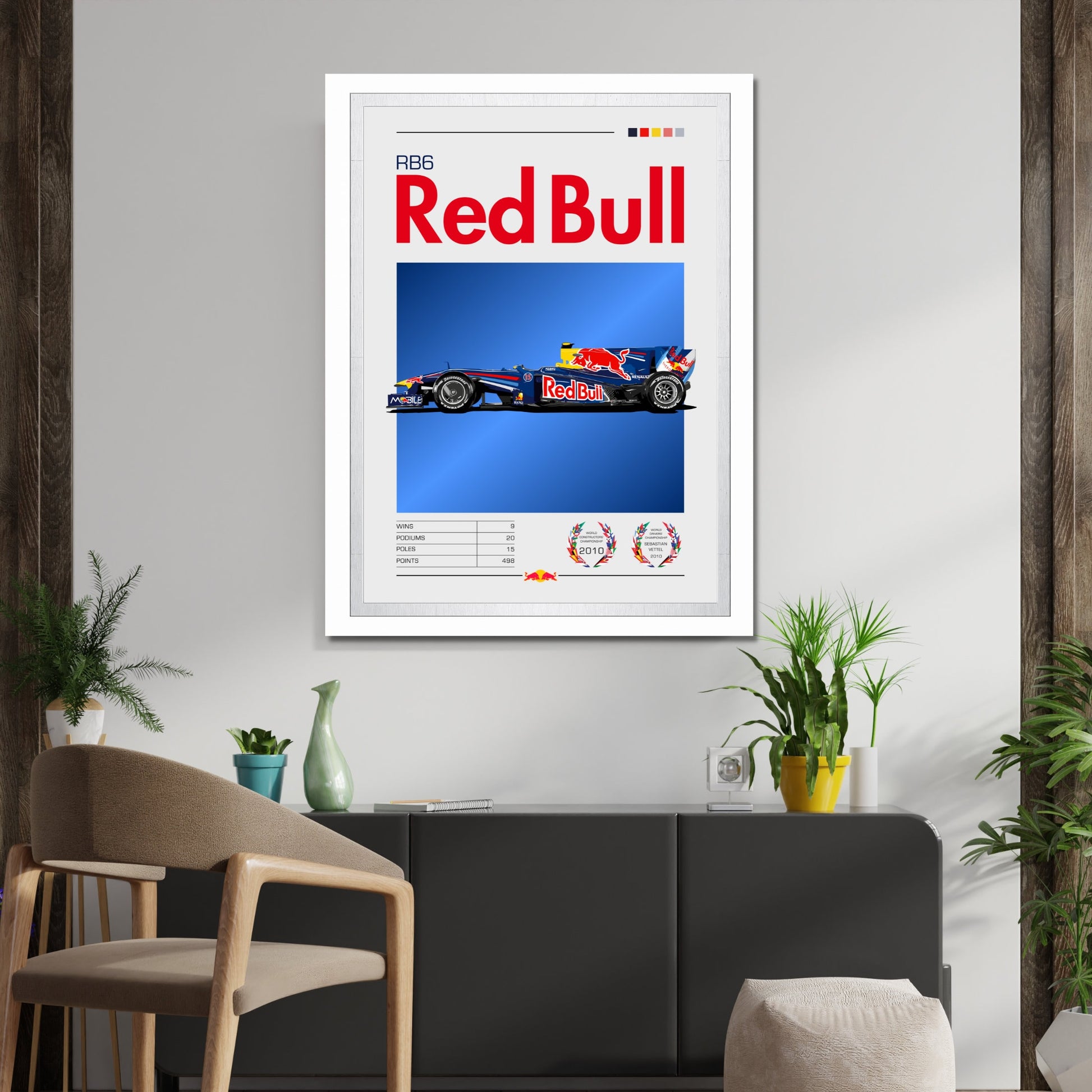 Red Bull RB6 Poster - Formula 1