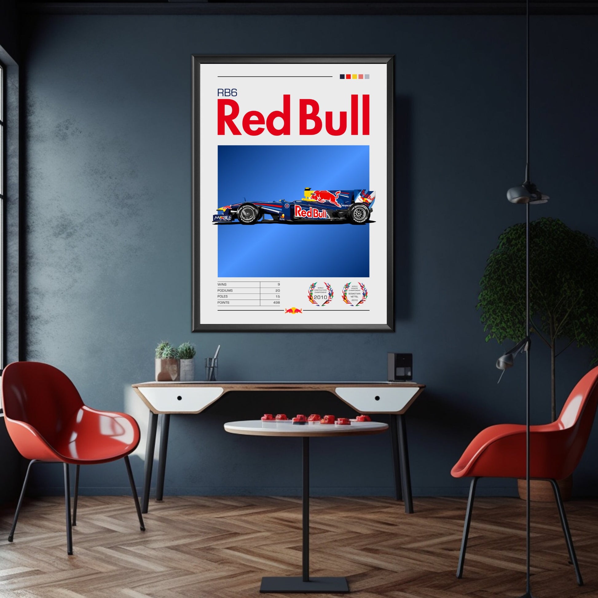 Red Bull RB6 Poster - Formula 1