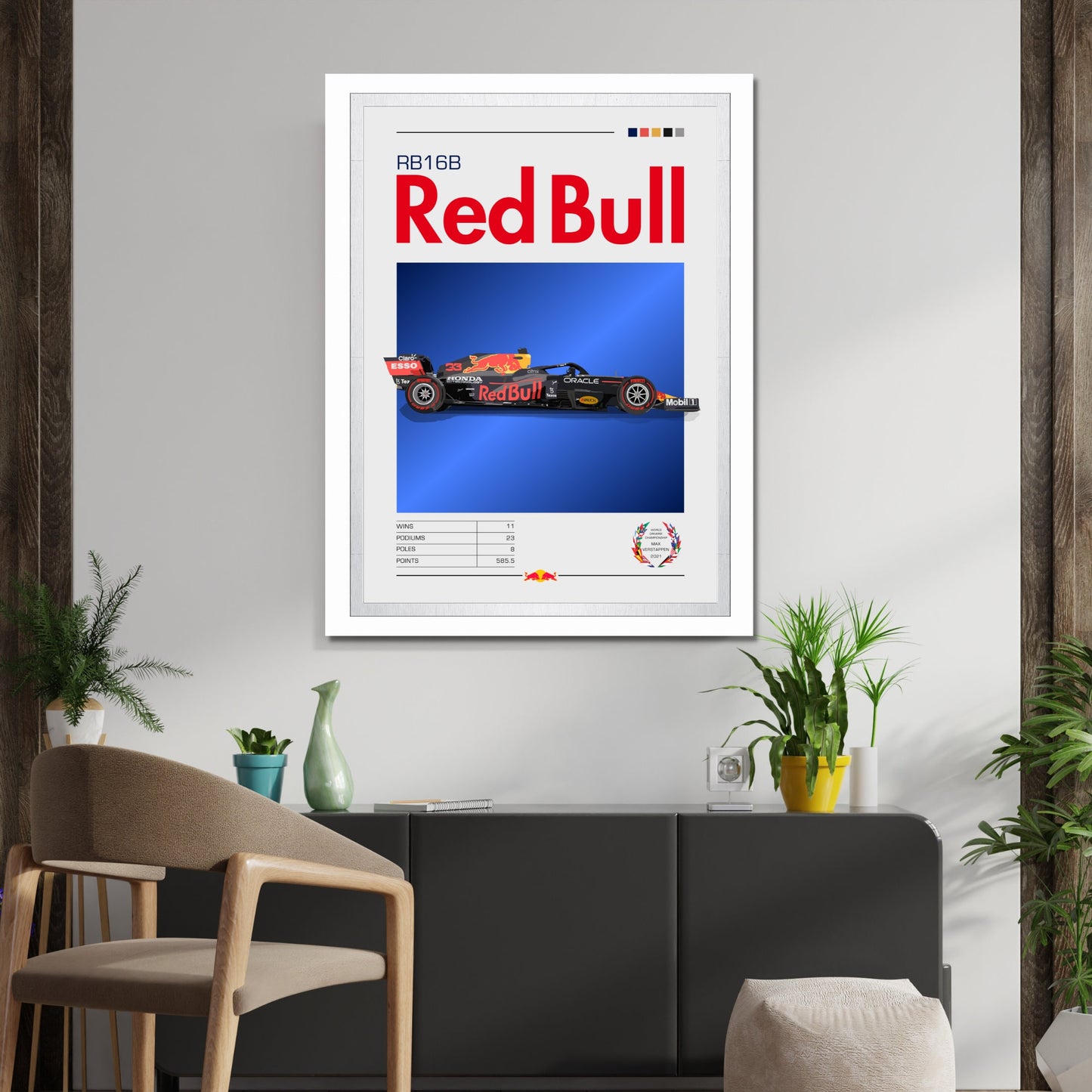 F1 Red Bull RB16B Print