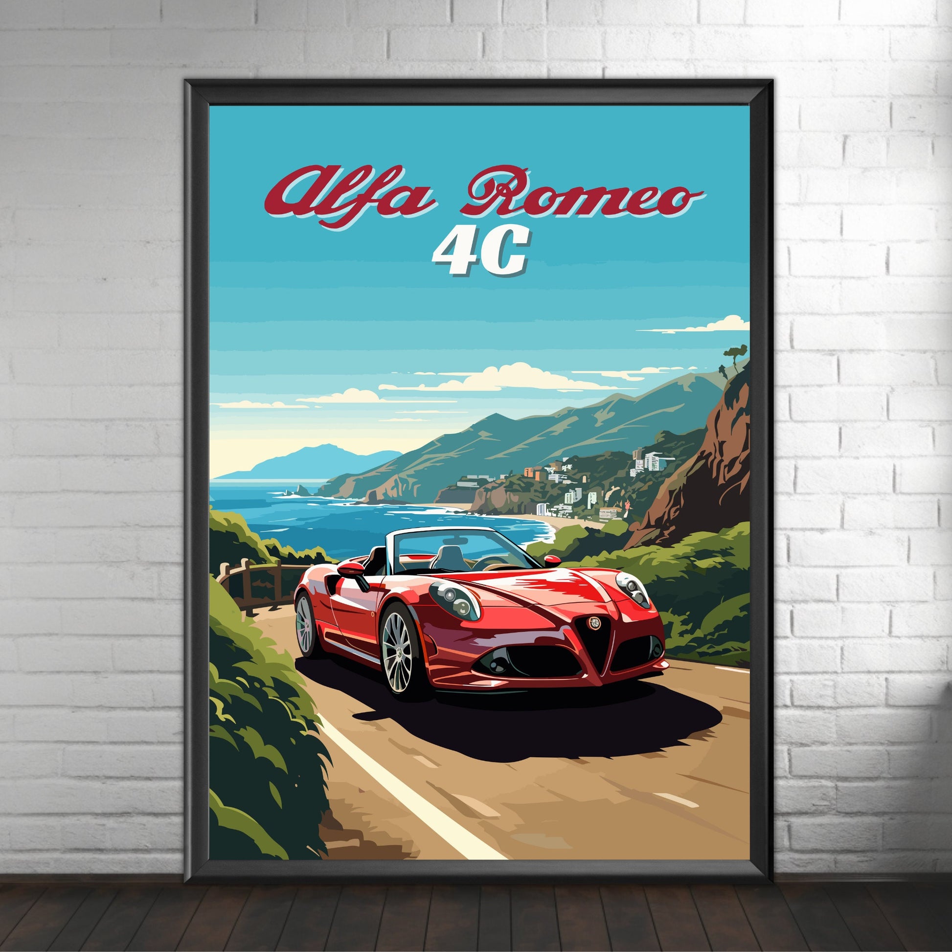 Alfa Romeo 4C Print