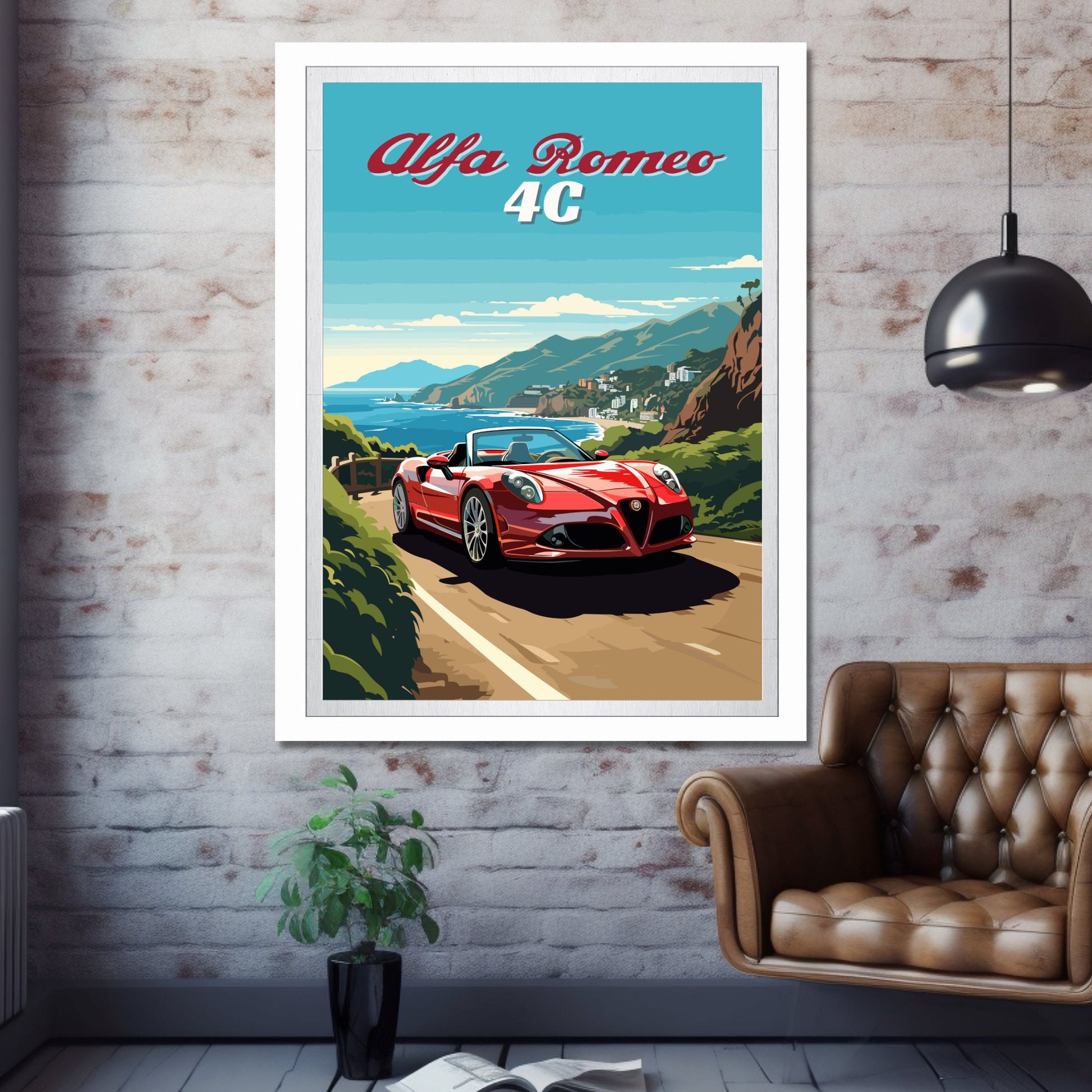 Alfa Romeo 4C Print