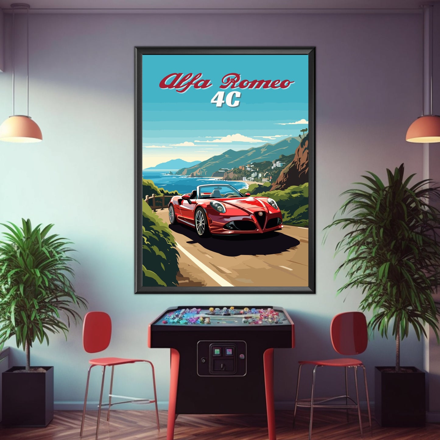 Alfa Romeo 4C Print