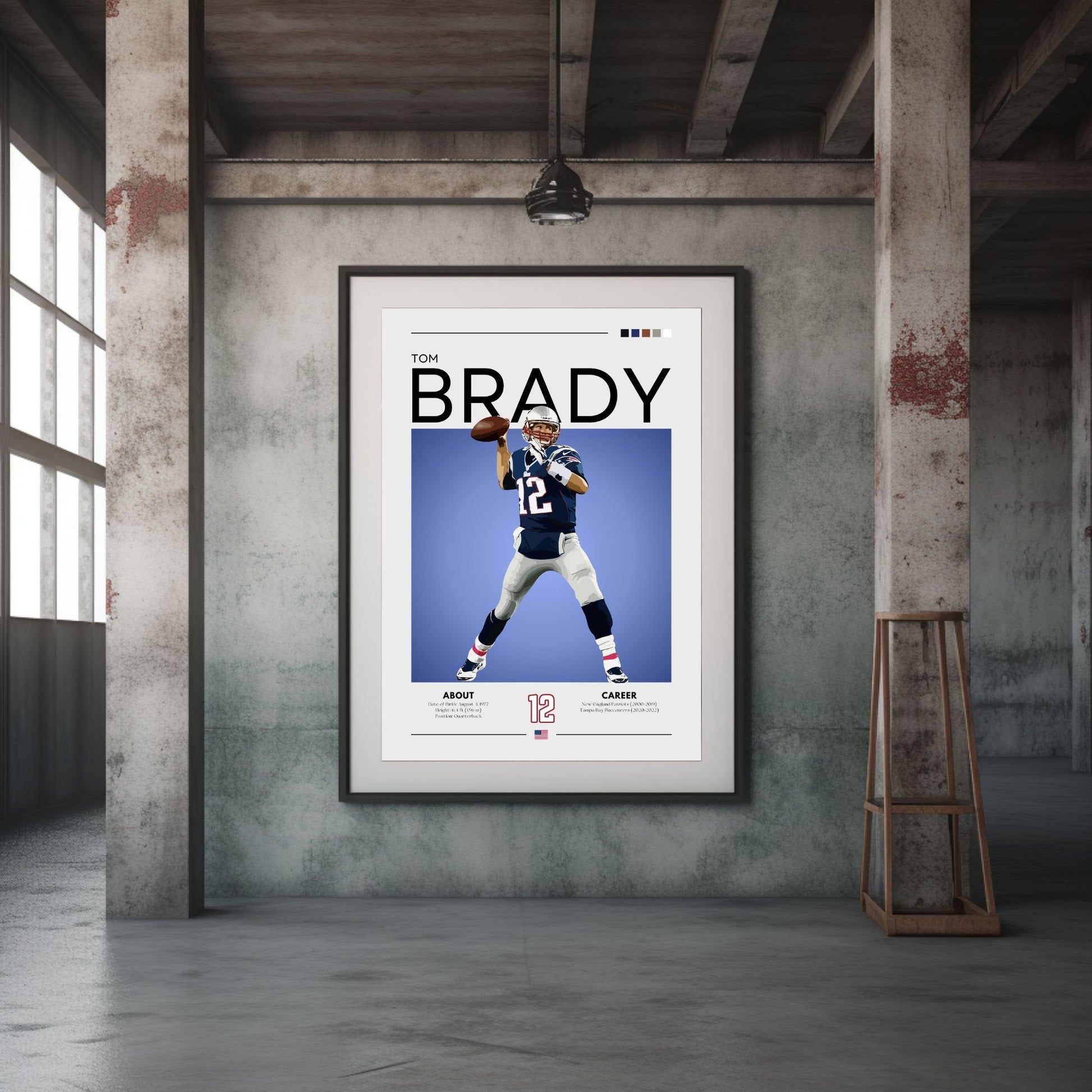 Tom Brady Poster