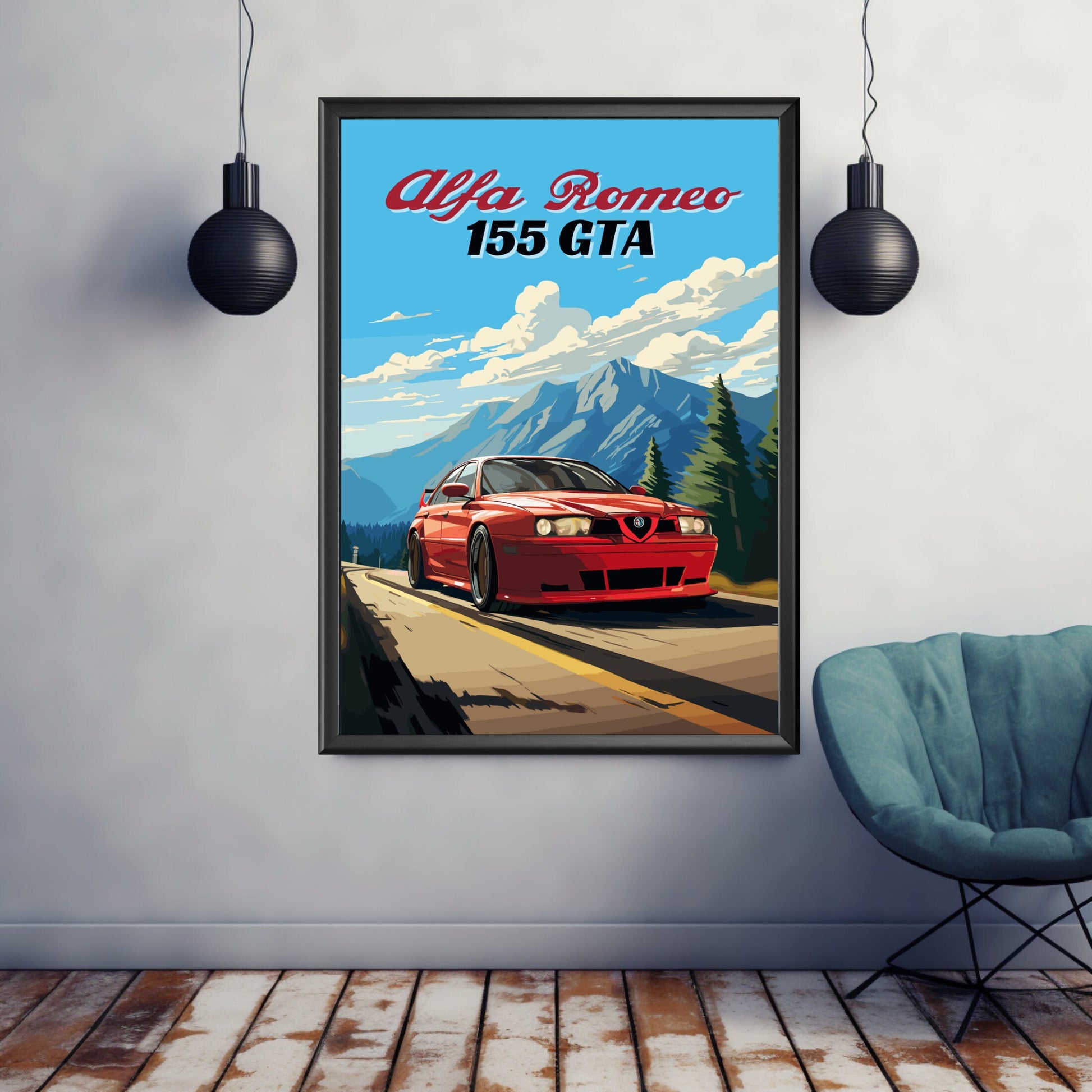 Alfa Romeo 155 GTA Print