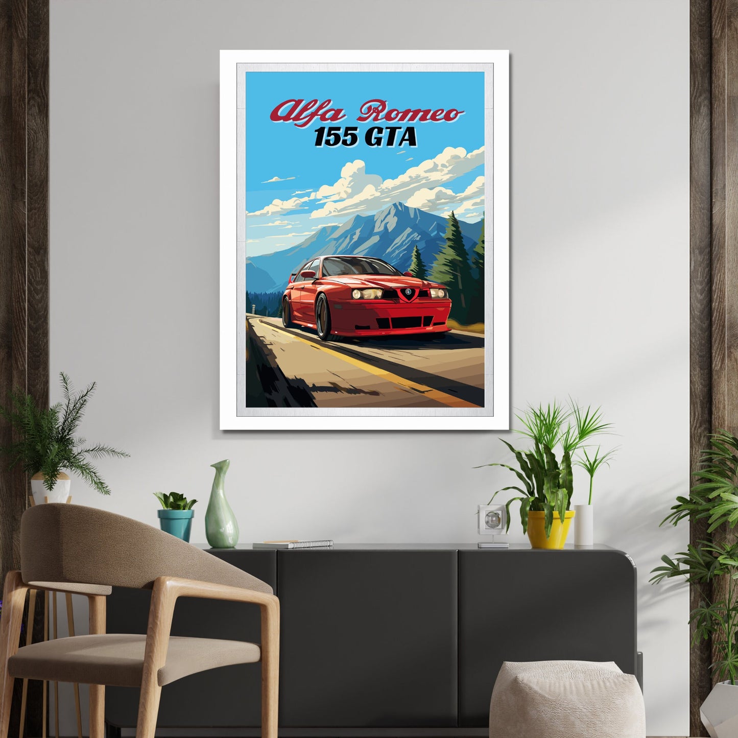 Alfa Romeo 155 GTA Print