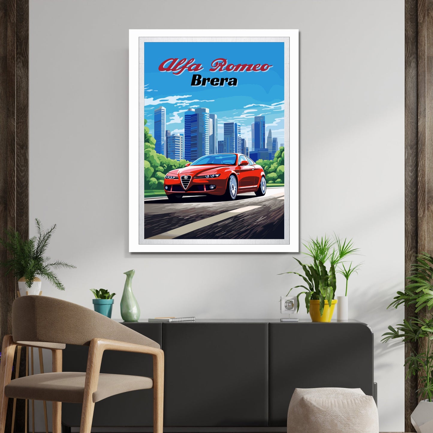 Alfa Romeo Brera Poster