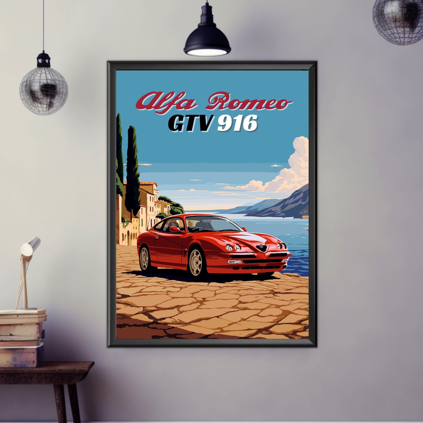 Alfa Romeo GTV 916 Print