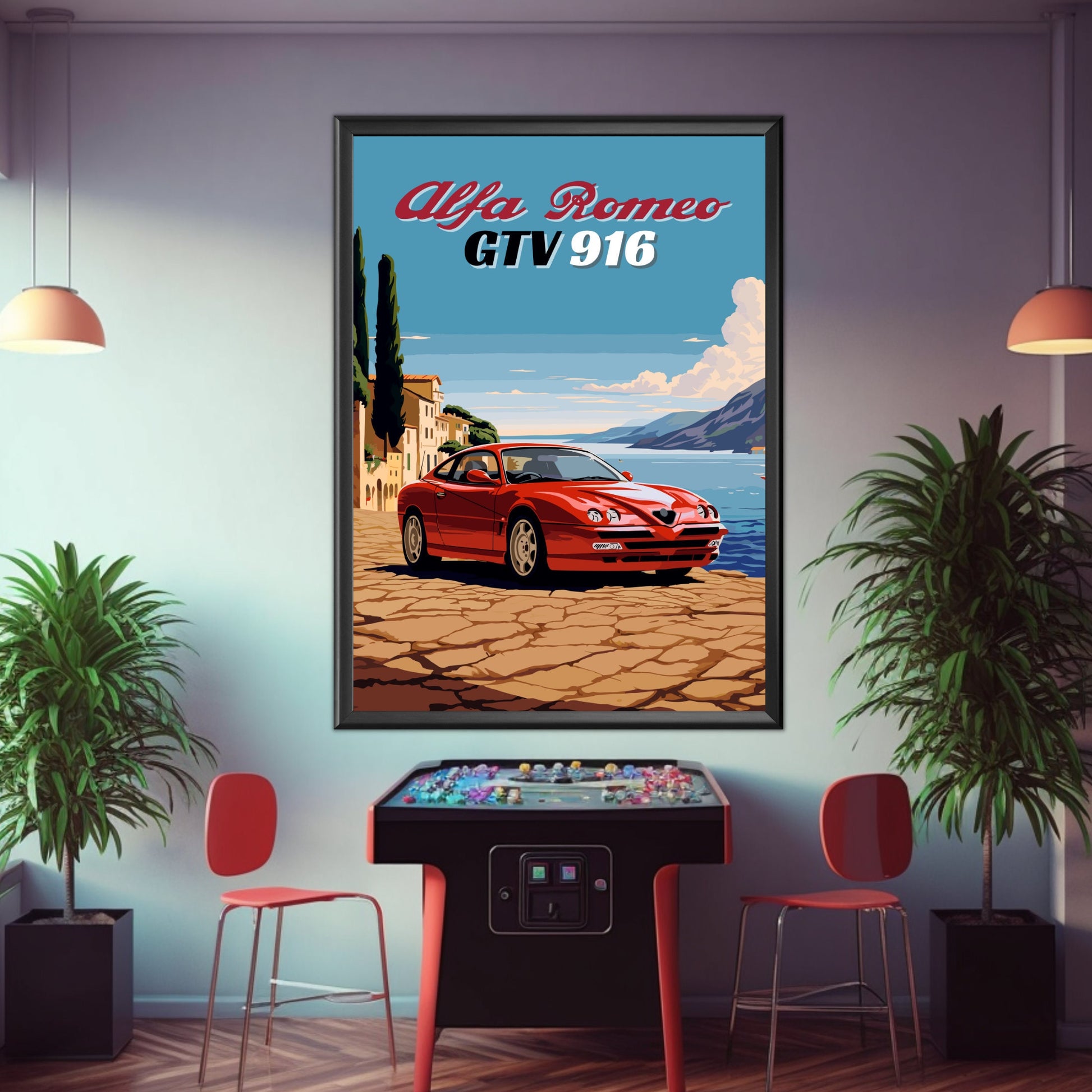 Alfa Romeo GTV 916 Print